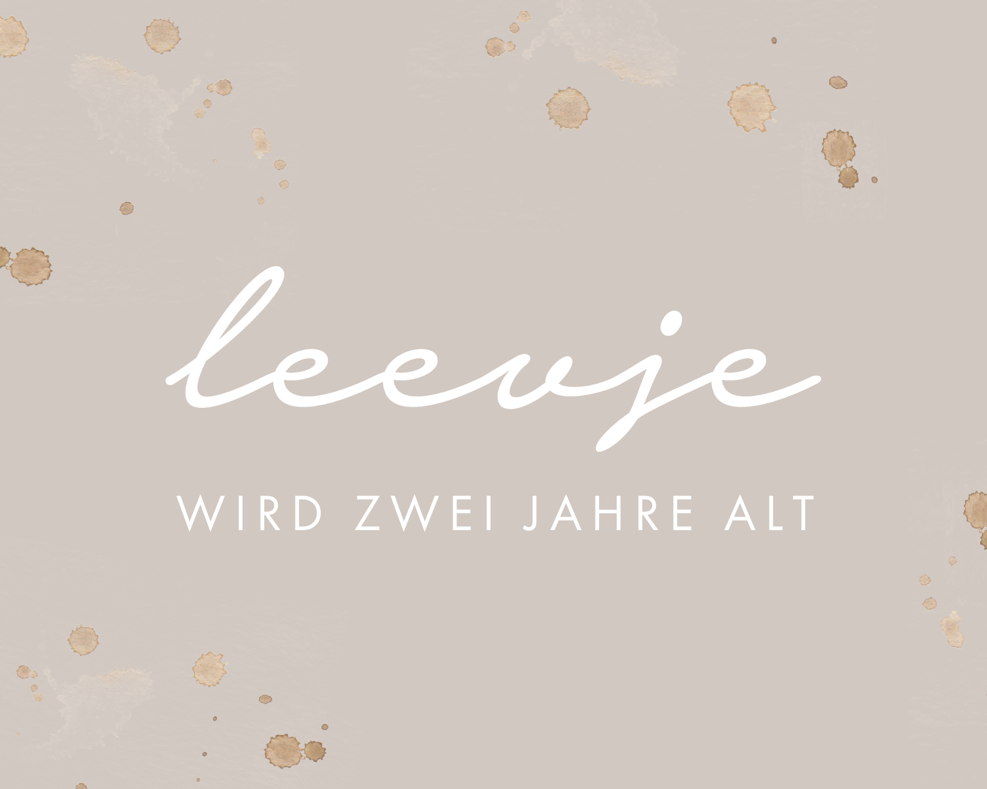 JUST LOOK AT LEEVJE THAT'S HAPPENED IN LEEVJE OVER THE PAST TWO YEARS!