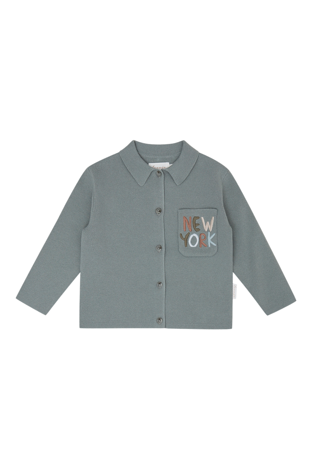 Cardigan avec poche poitrine « New York »