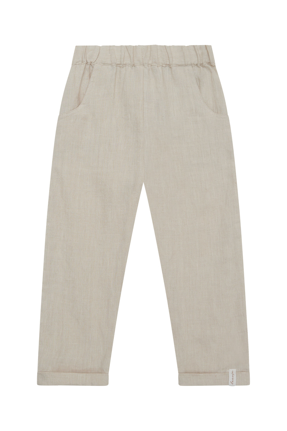 Unisex Leinenhose 'sand'