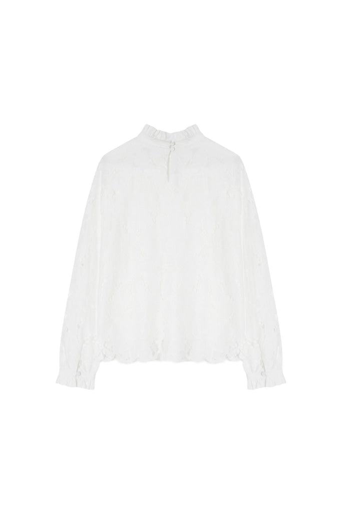 Leevje By Am Spitzenbluse Dalia Frauenmode