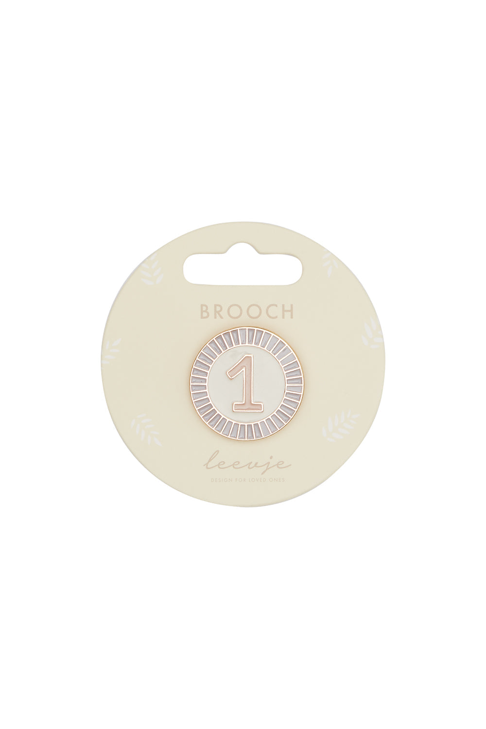 Brosche '1 lavender'
