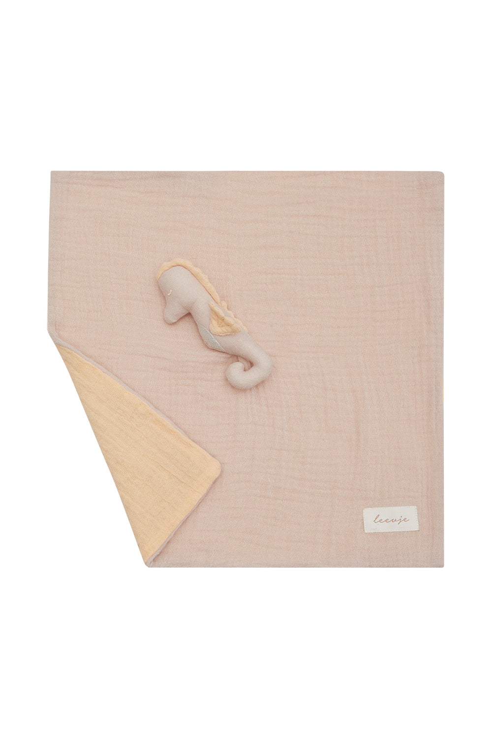 Baby Kuscheltuch aus Musselin 'seahorse'
