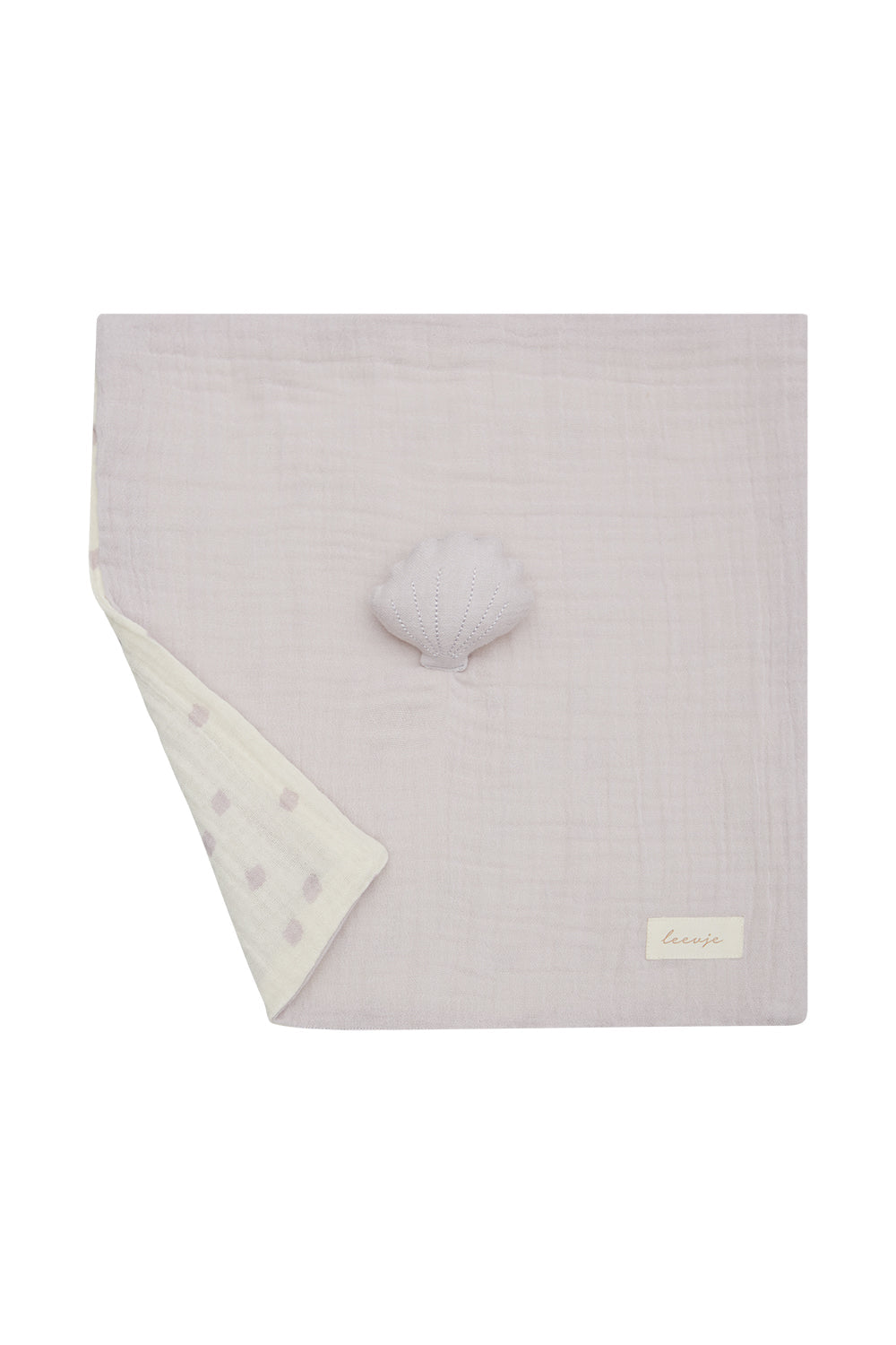 Baby Kuscheltuch aus Musselin 'seashell'