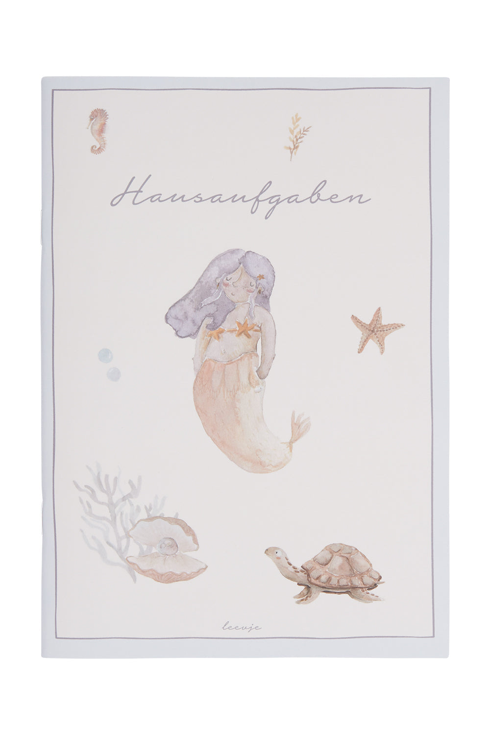 Hausaufgabenheft 'mermaid'