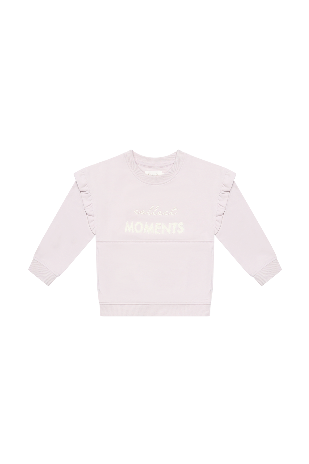 Oversized Sweatshirt 'collect moments' mit Bauchtasche