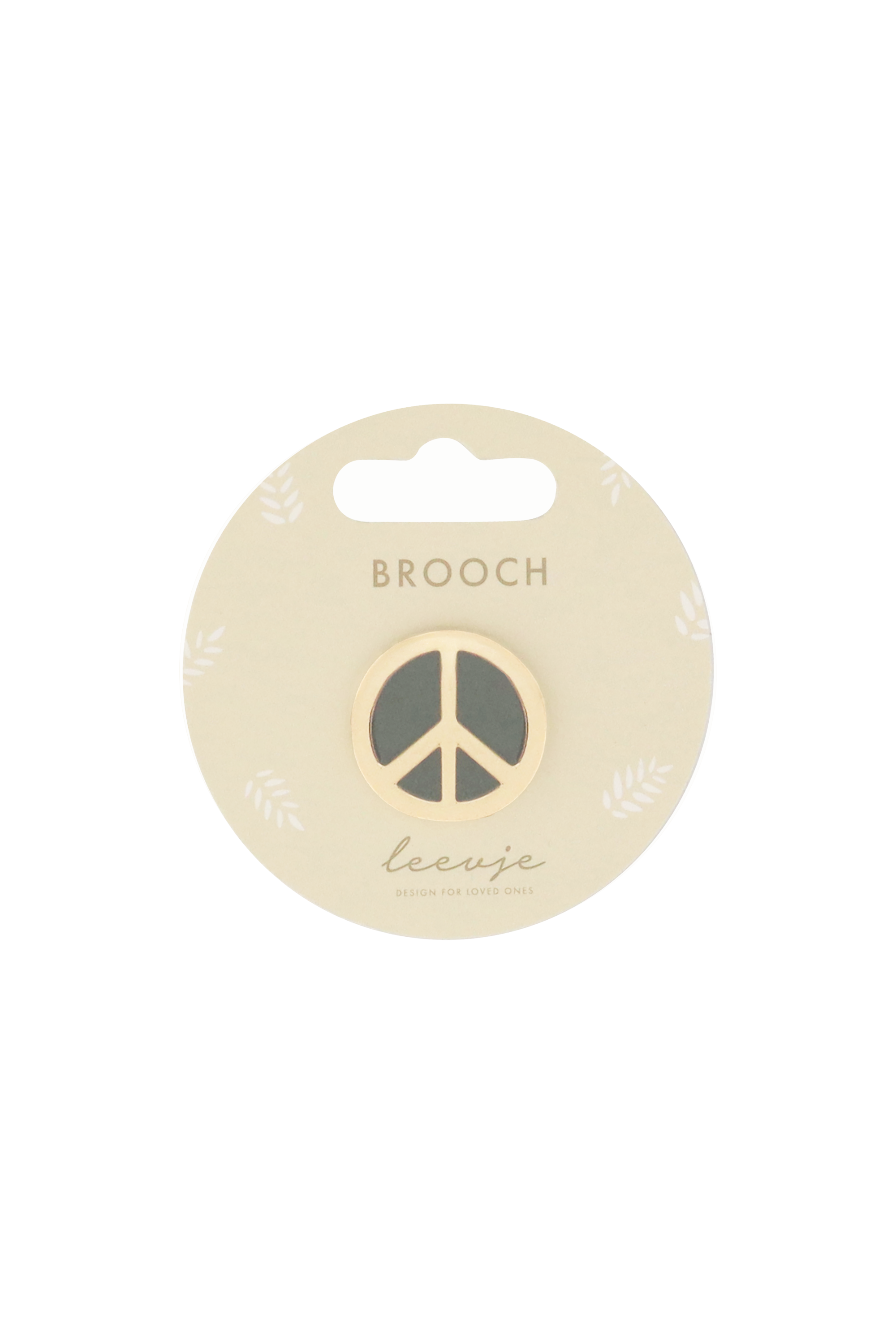 Brosche 'peace'