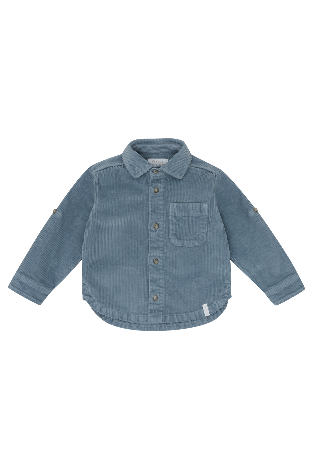 Corduroyhemd 'blauw'