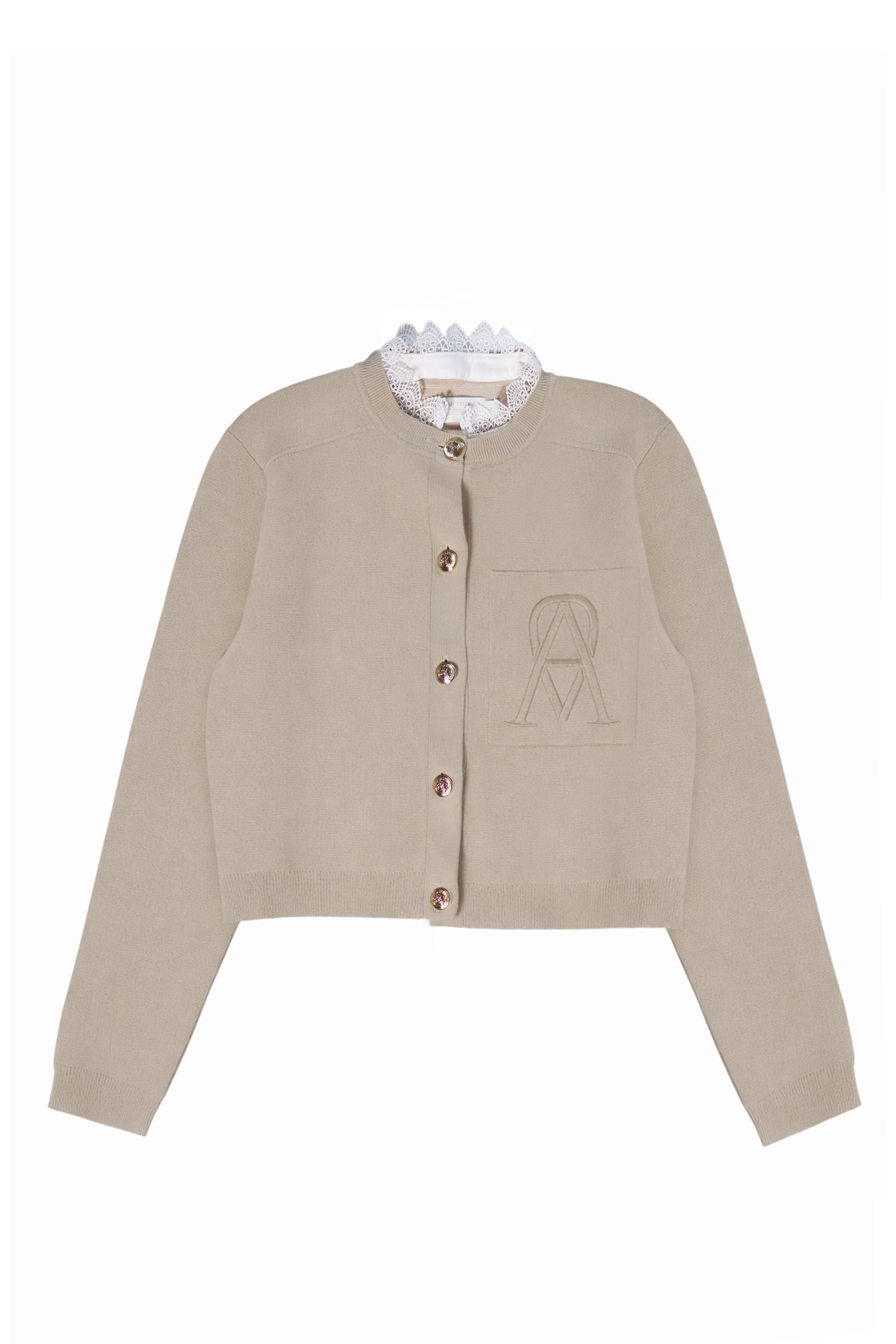 01.03.03 — The I AM Sign Cardigan / Sand