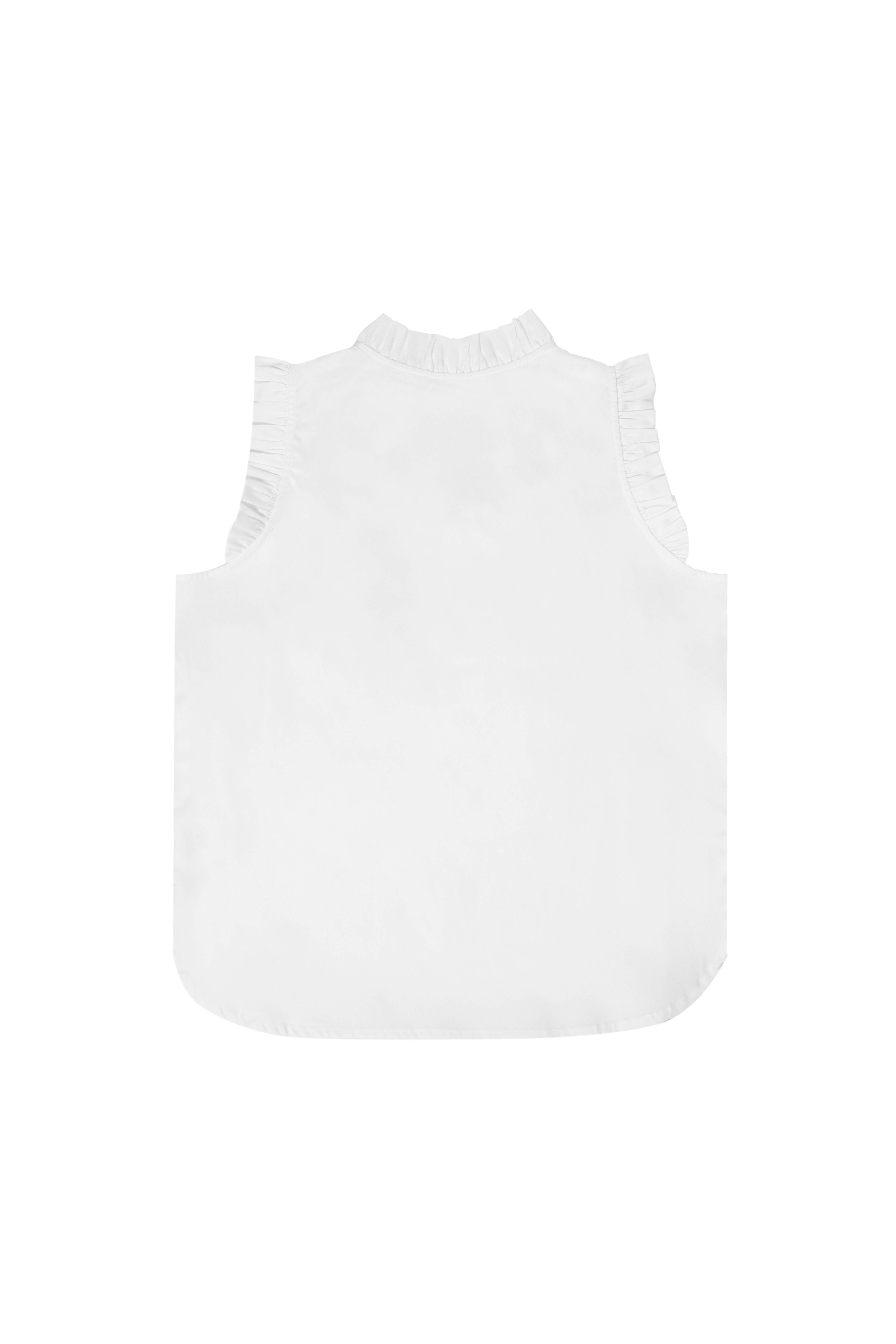 01.01.03 — The Ruffle Top / White