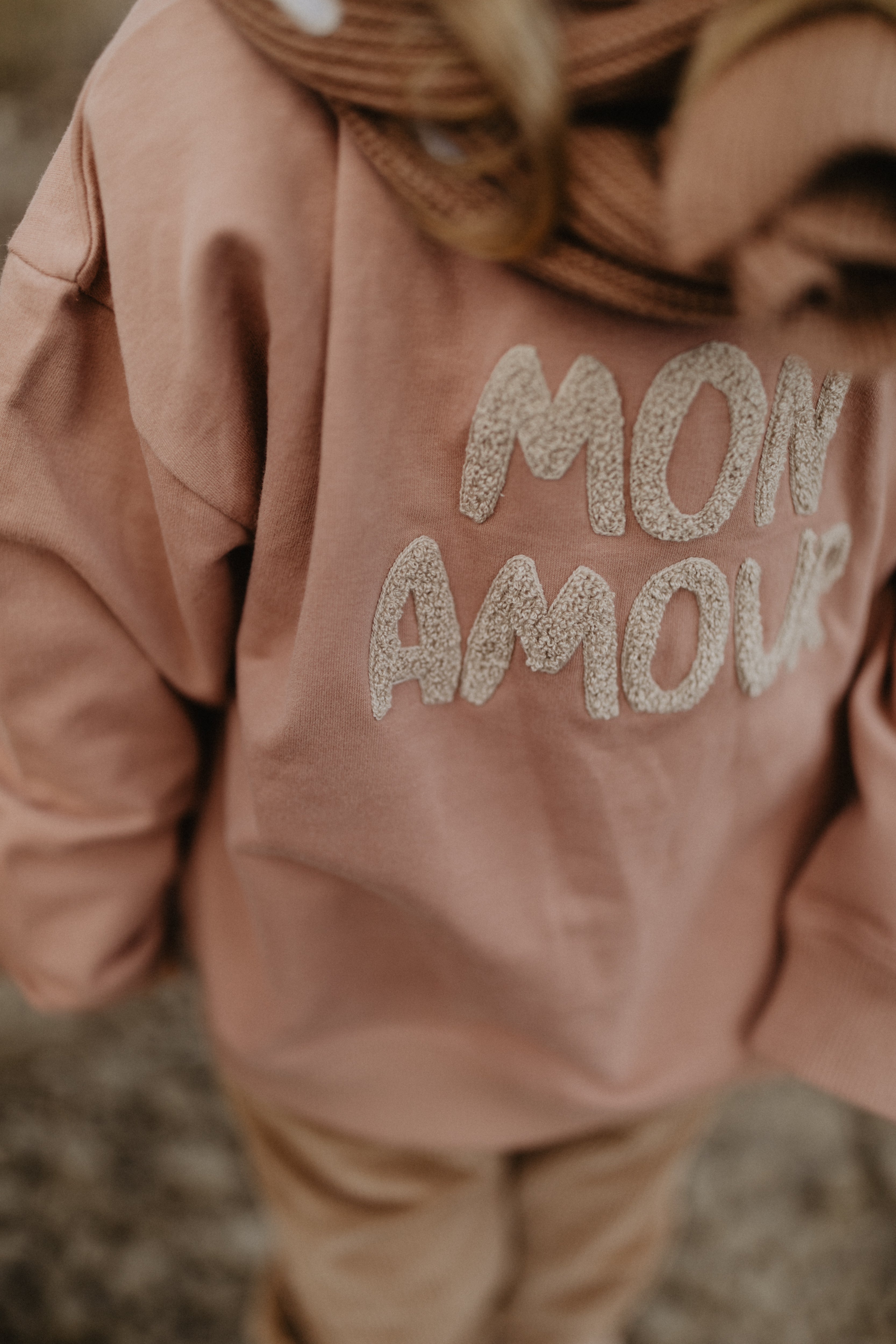 Unisex Oversized Hoodie 'mon amour'