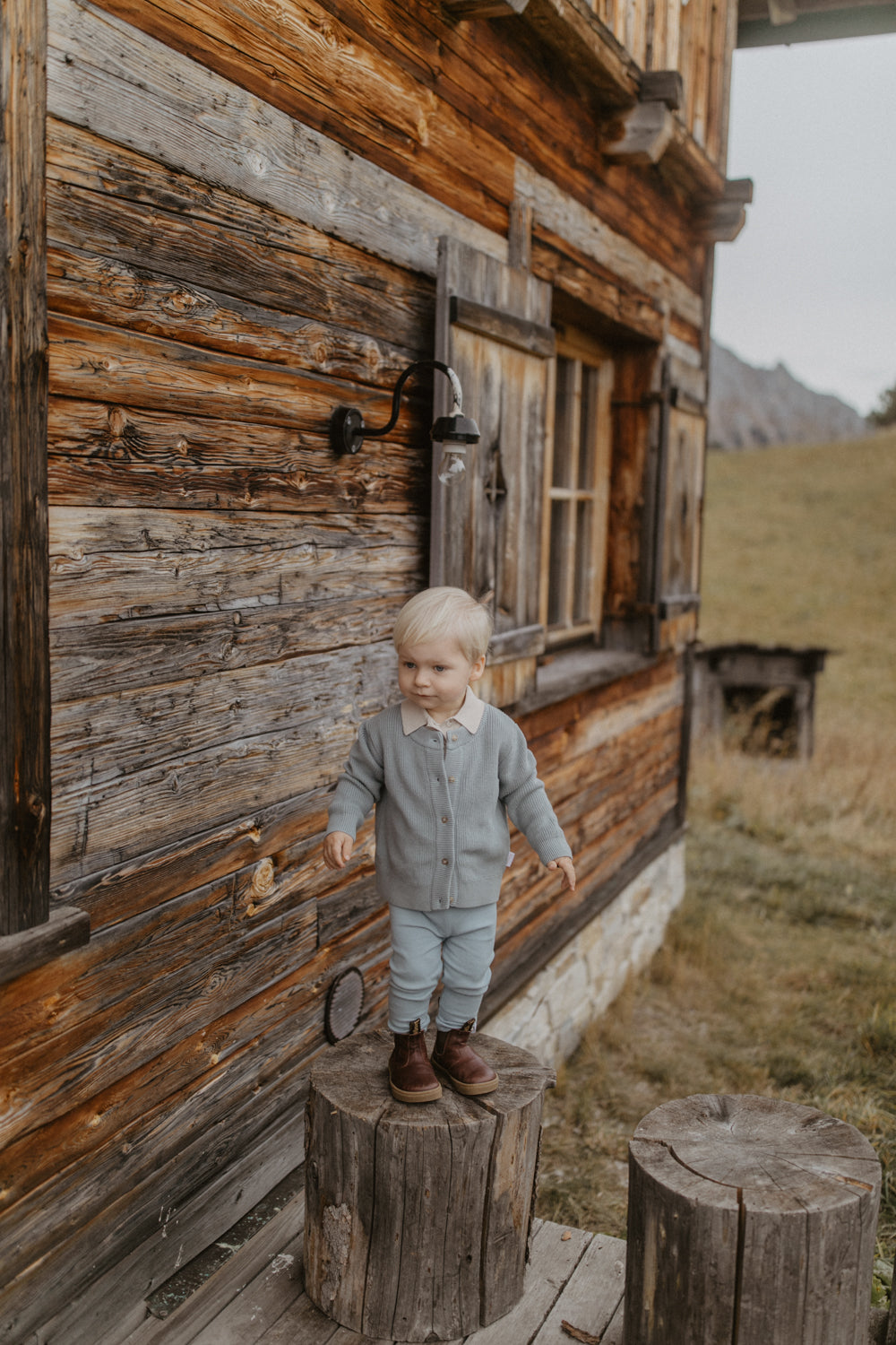 Leggings 'soft green' aus Bio-Baumwolle