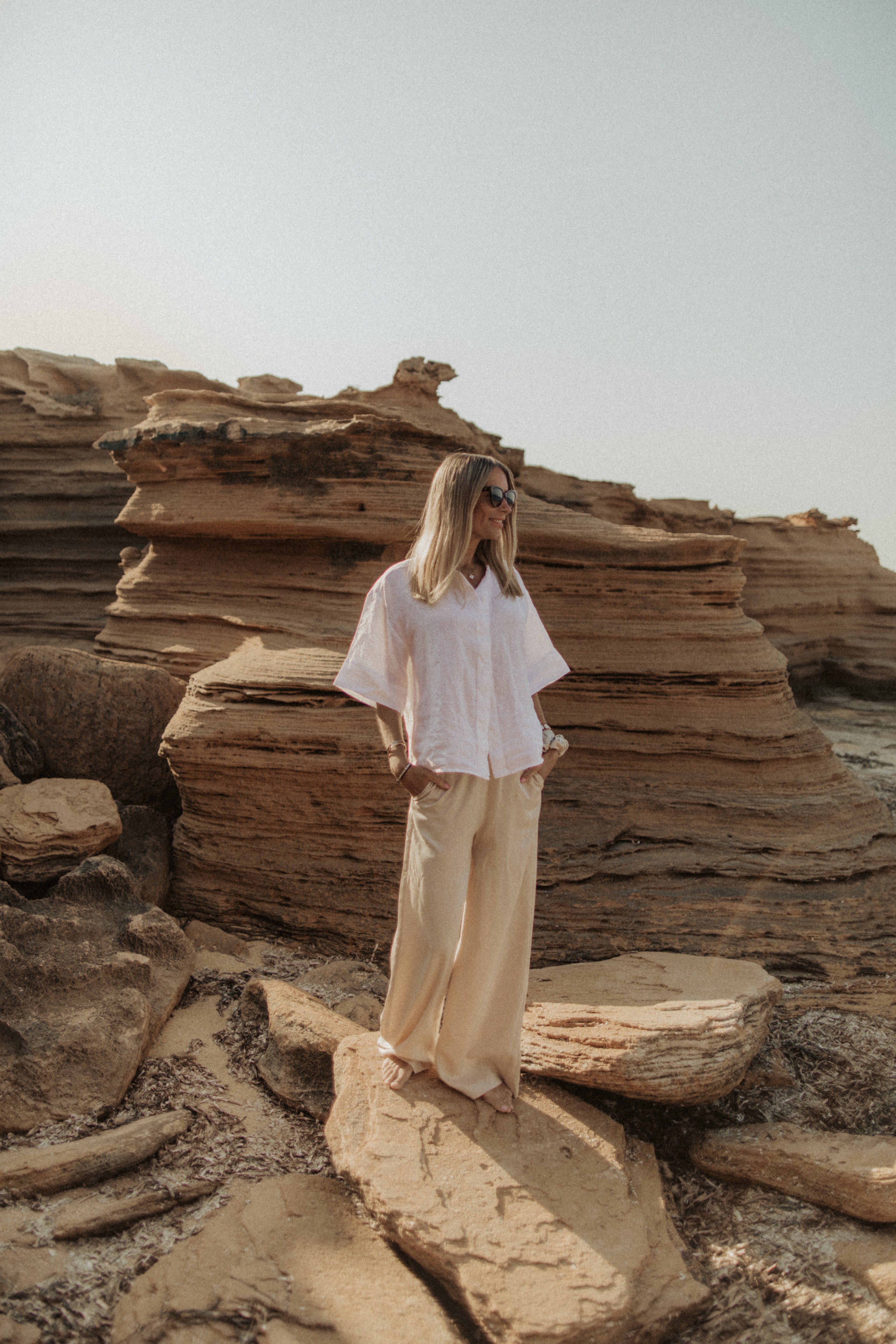 01.01.14 — The Short Sleeve Blouse / White