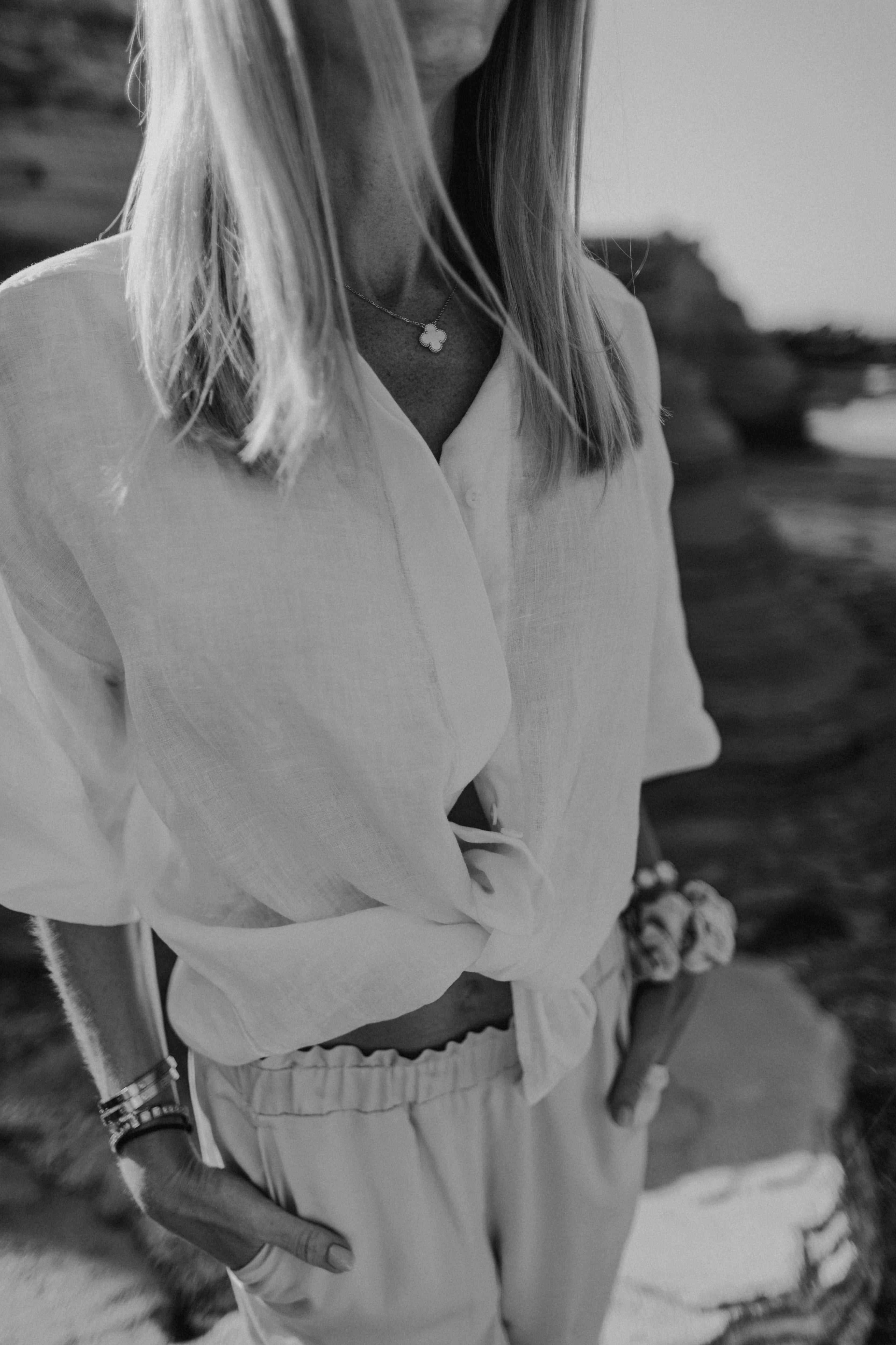 01.01.14 — The Short Sleeve Blouse / White