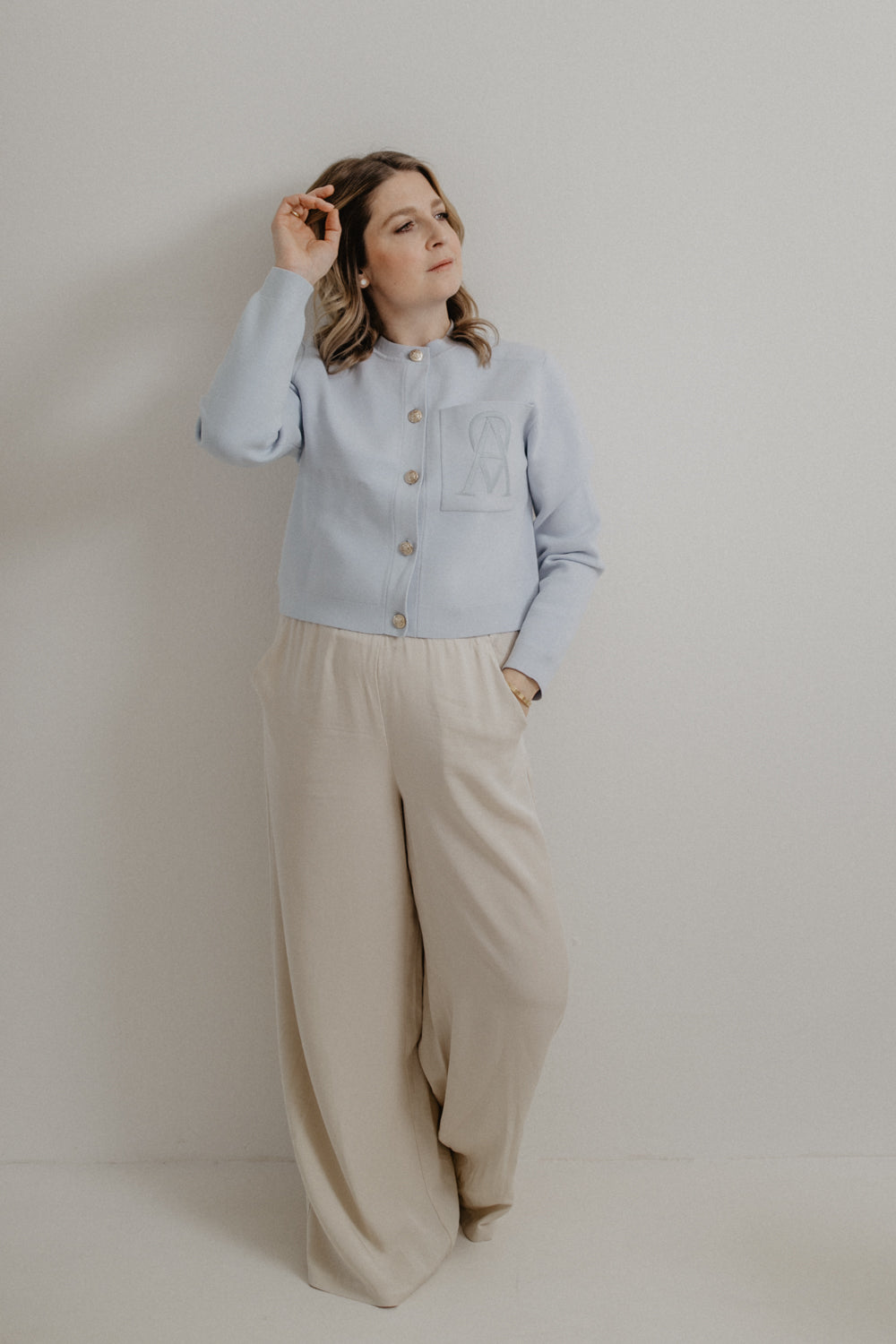 01.03.03 — The I AM Sign Cardigan / Horizon