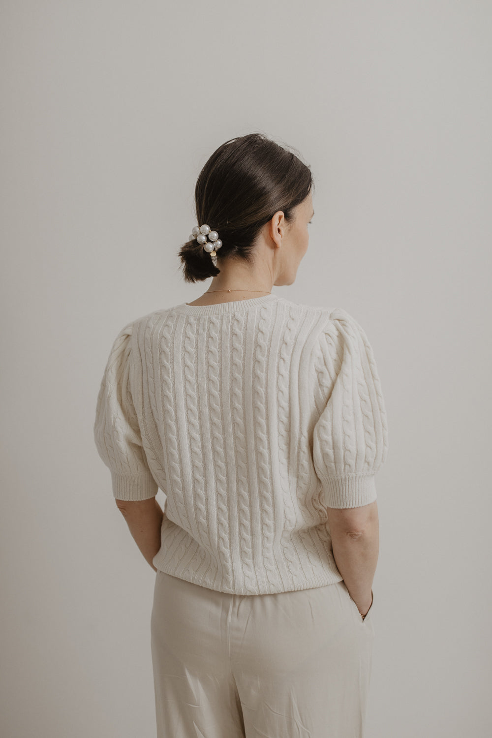 01.03.02 — The Knit Tee / Cream