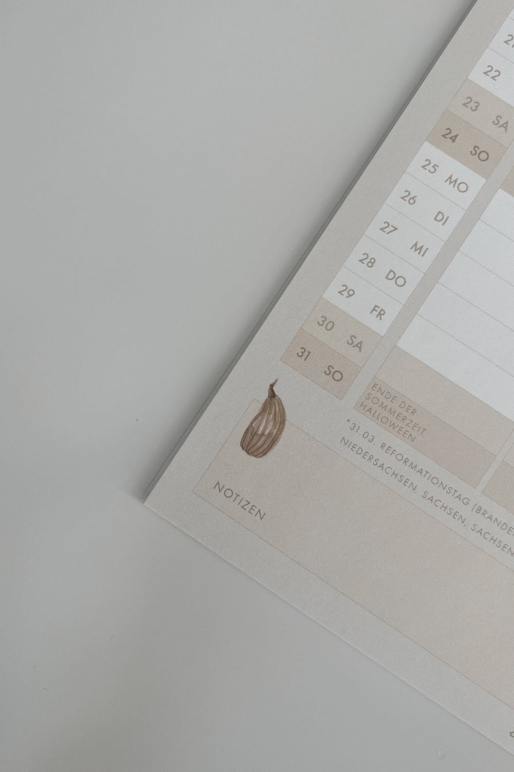 Wandkalender 2027