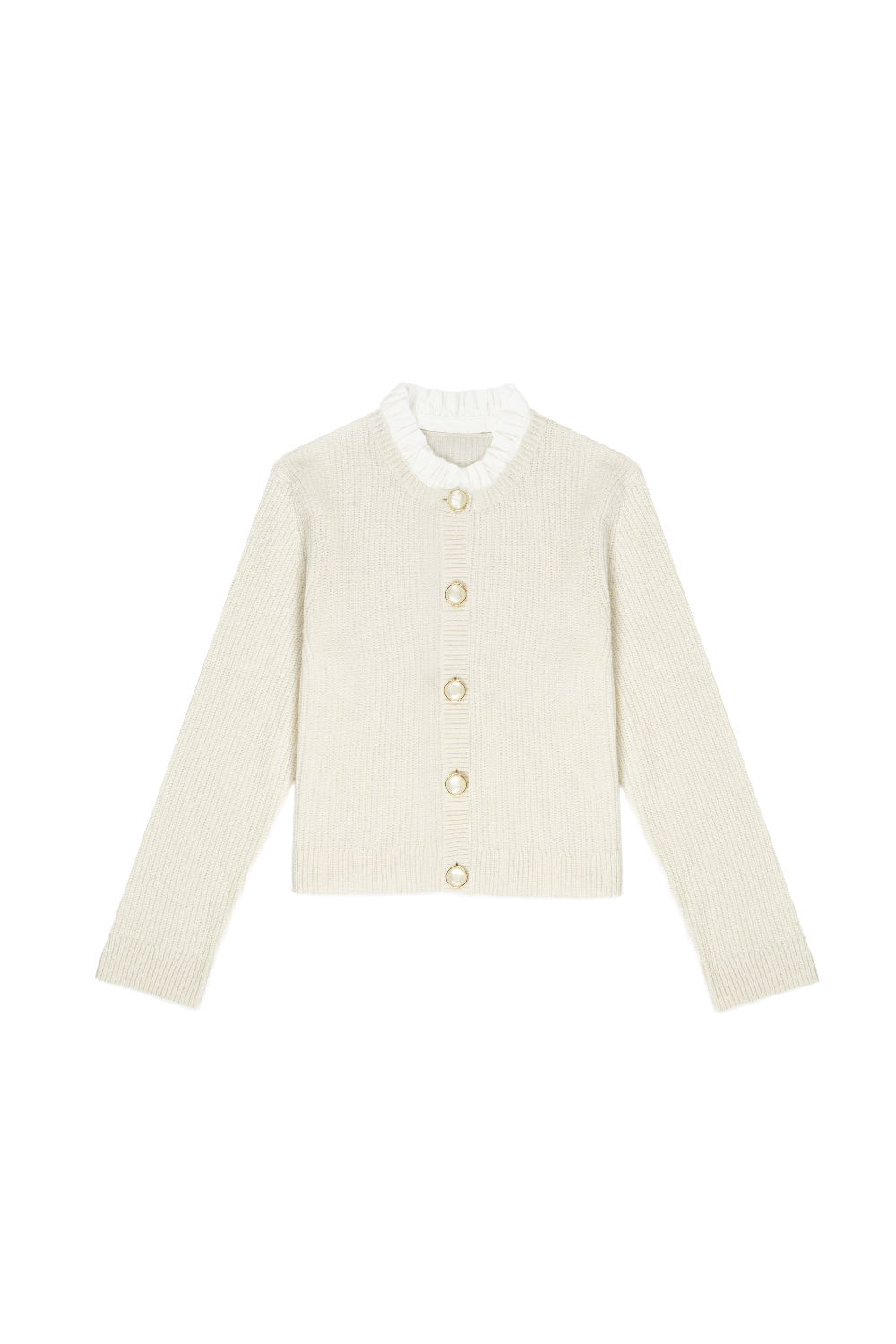 leevje by AM Cardigan 'Elina' creme
