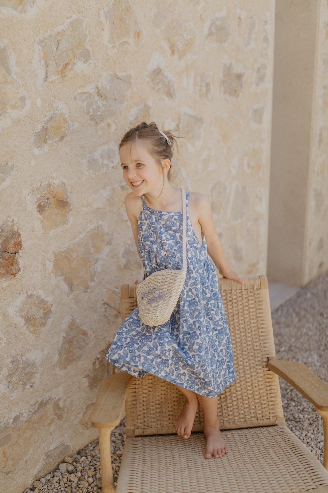 Kleid 'blue flowers'