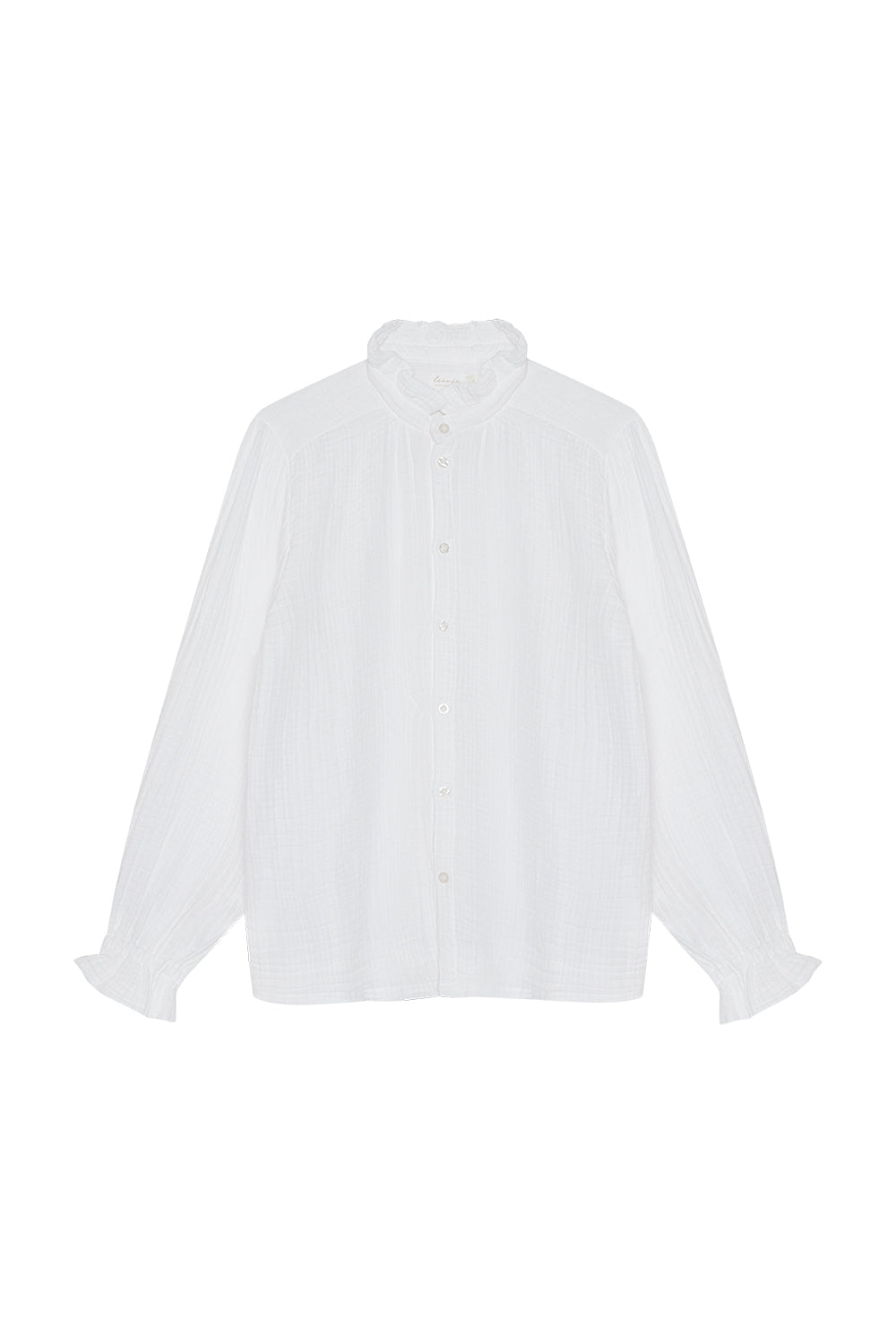 01.01.09 — The Muslin Blouse / White