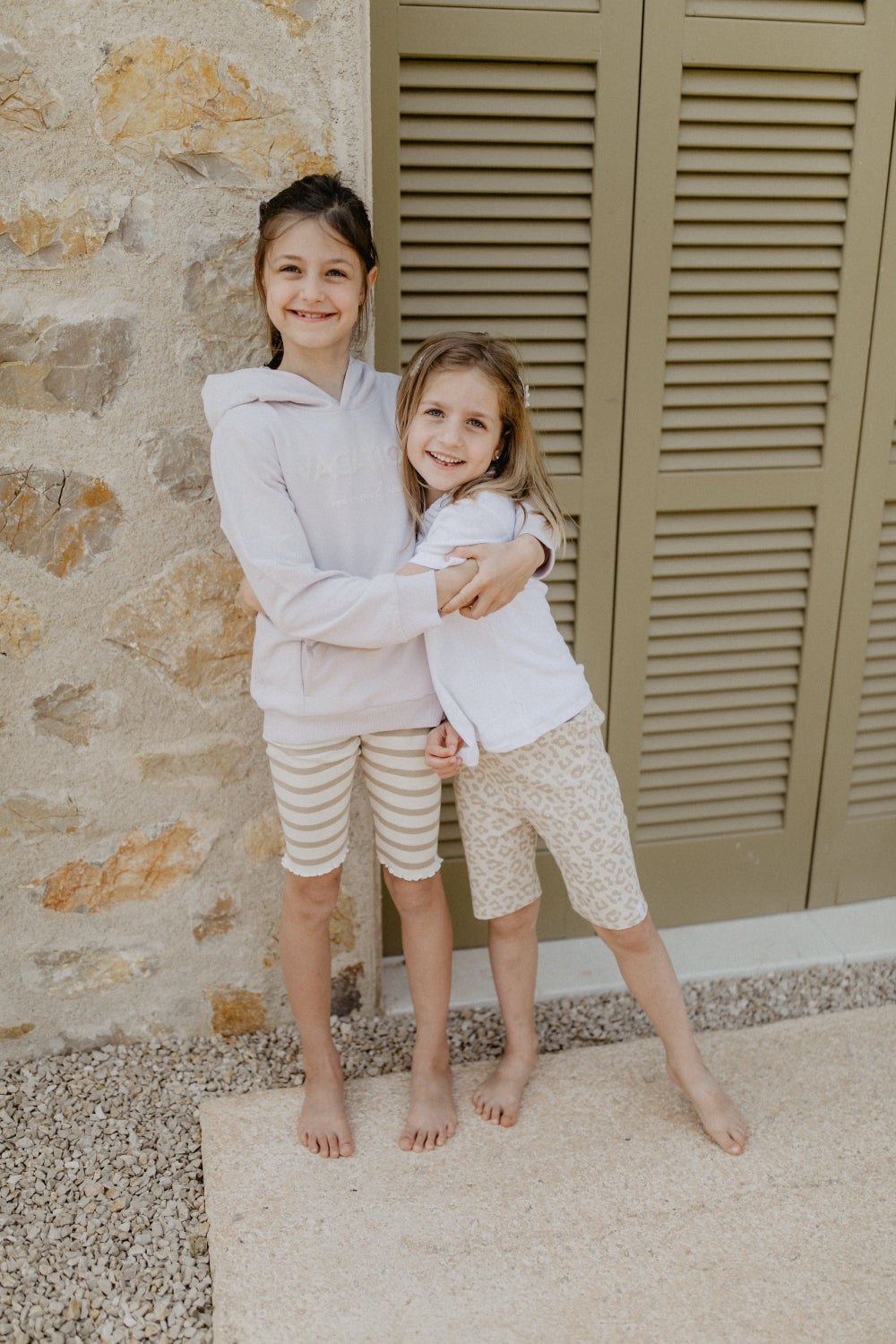 Kurze Leggings 'leo' aus Bio-Baumwolle