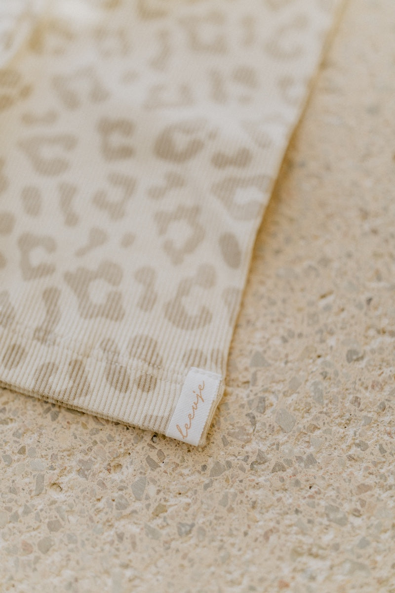 Kurze Leggings 'leo' aus Bio-Baumwolle