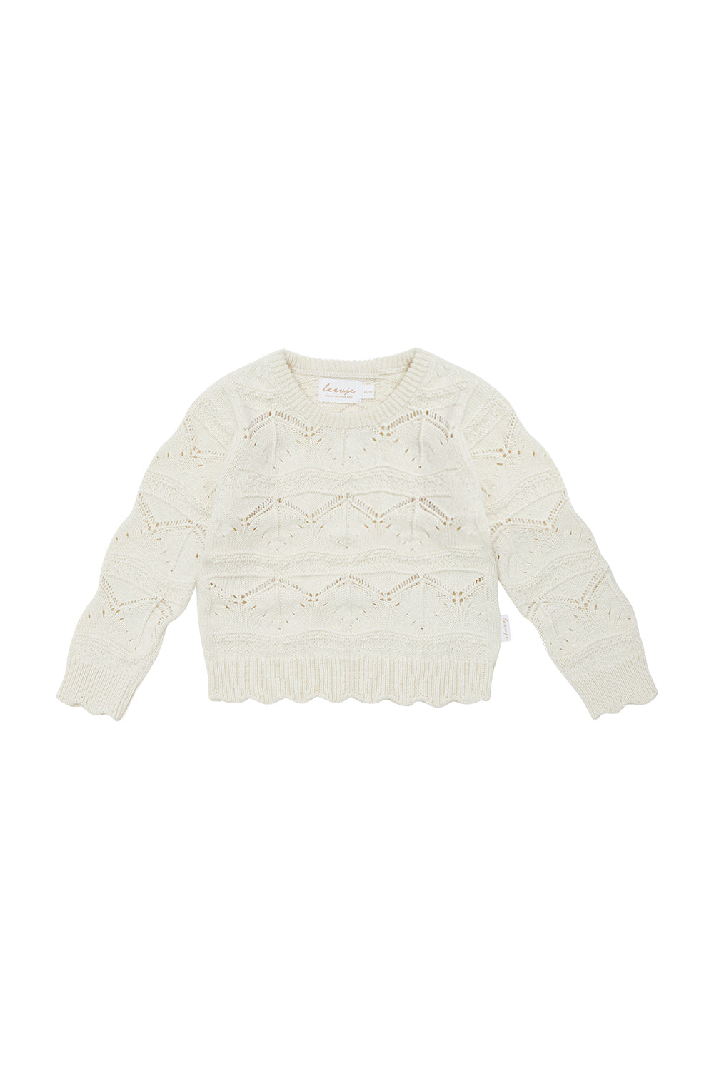 Jumper with Detailed Knitted Pattern