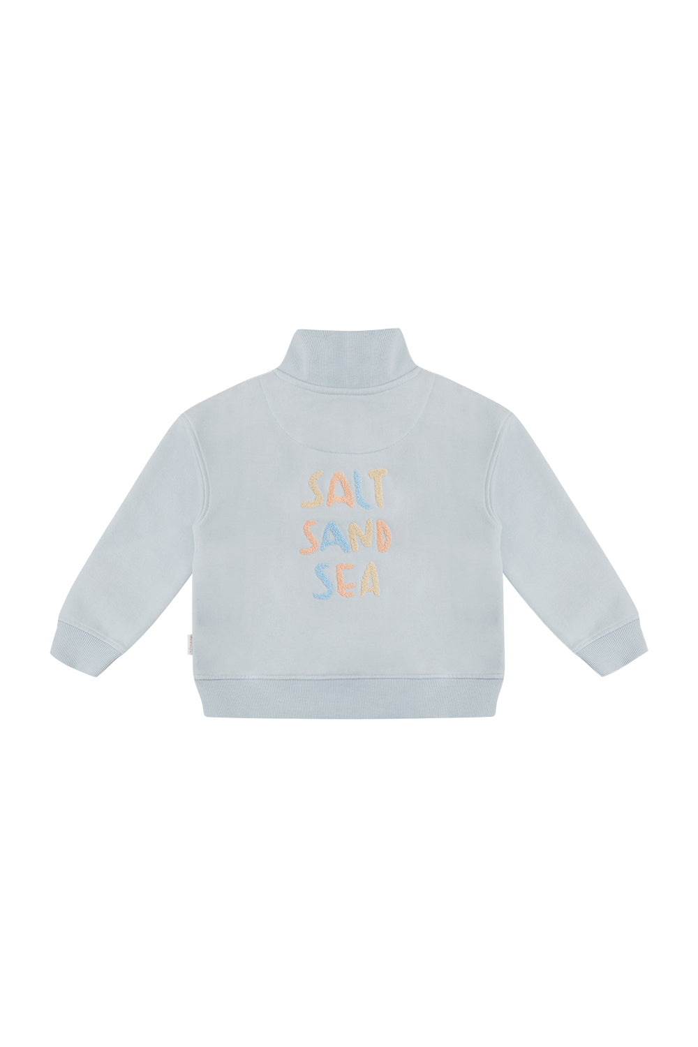 Unisex Quarter-Zip Sweatshirt 'Salt Sand Sea'
