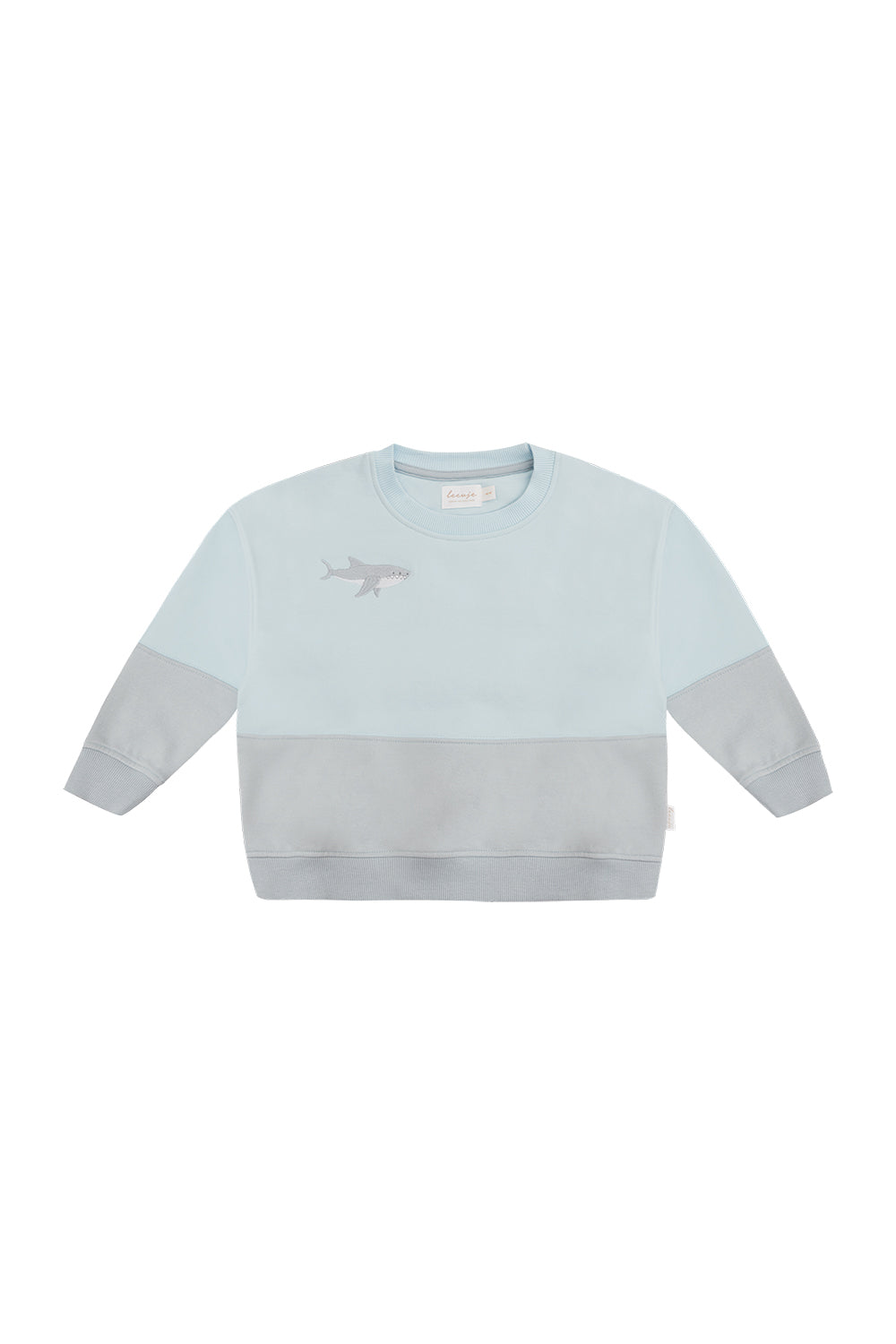 Unisex Oversized Sweatshirt with Shark ‘Oh Hey Vacay’