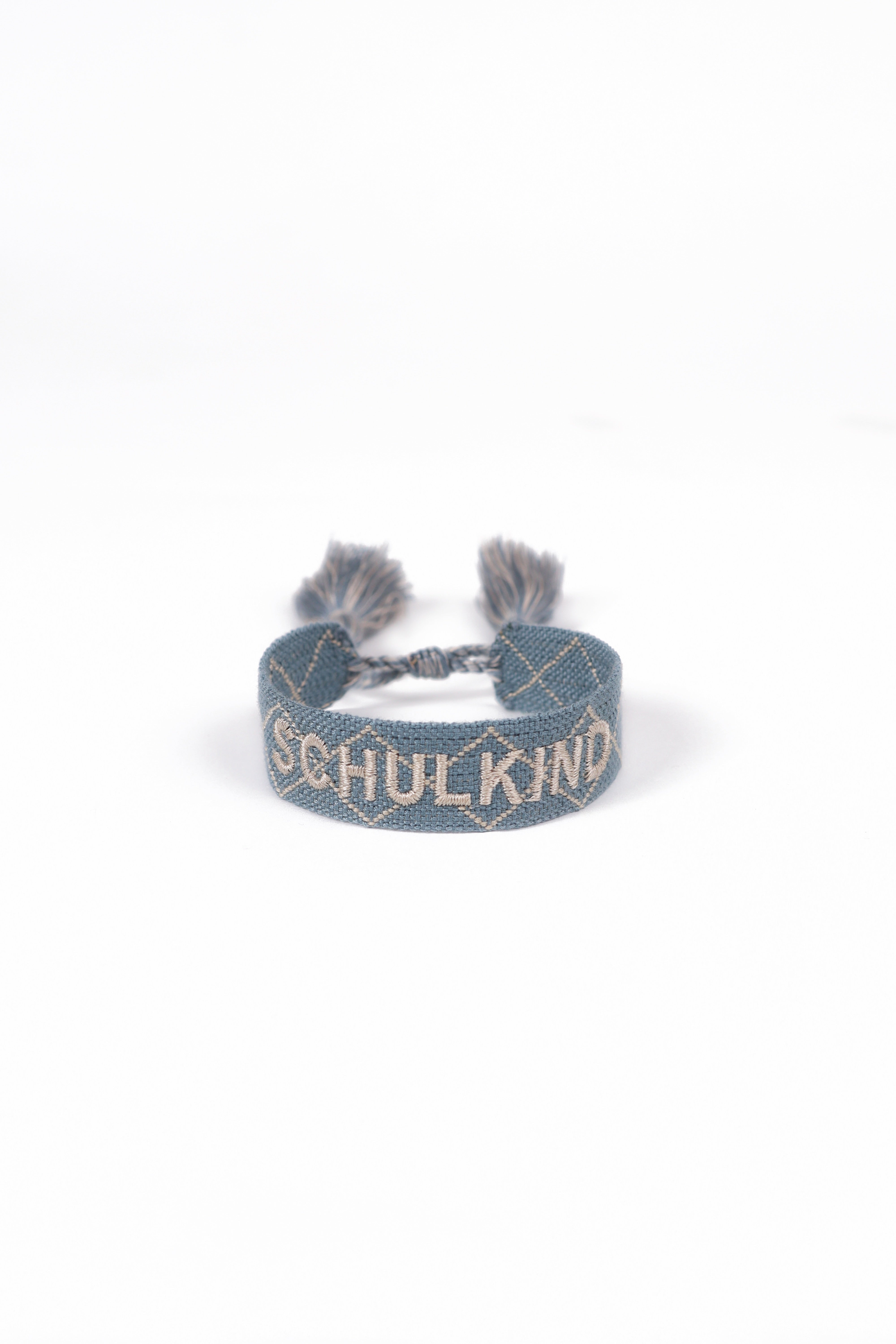 Woven Bracelet 'Schulkind' in blue