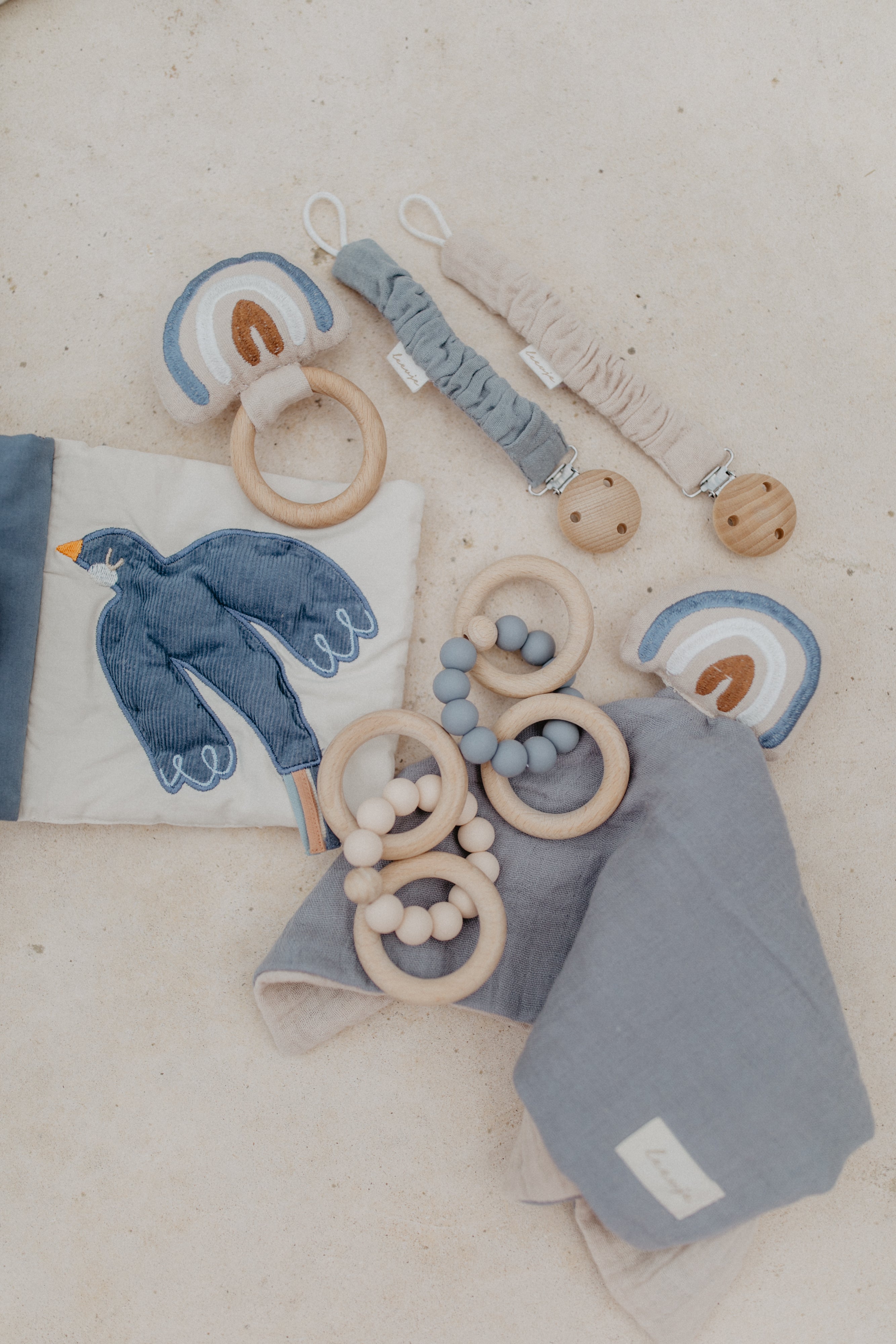 Muslin Cuddle Cloth 'Rainbow'