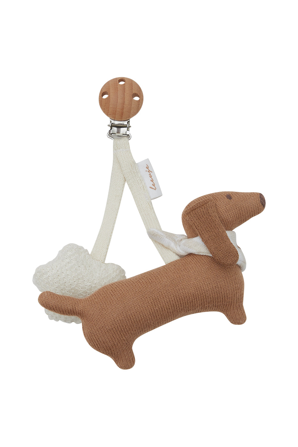 Pram Clip-On Toy 'Little Dog'
