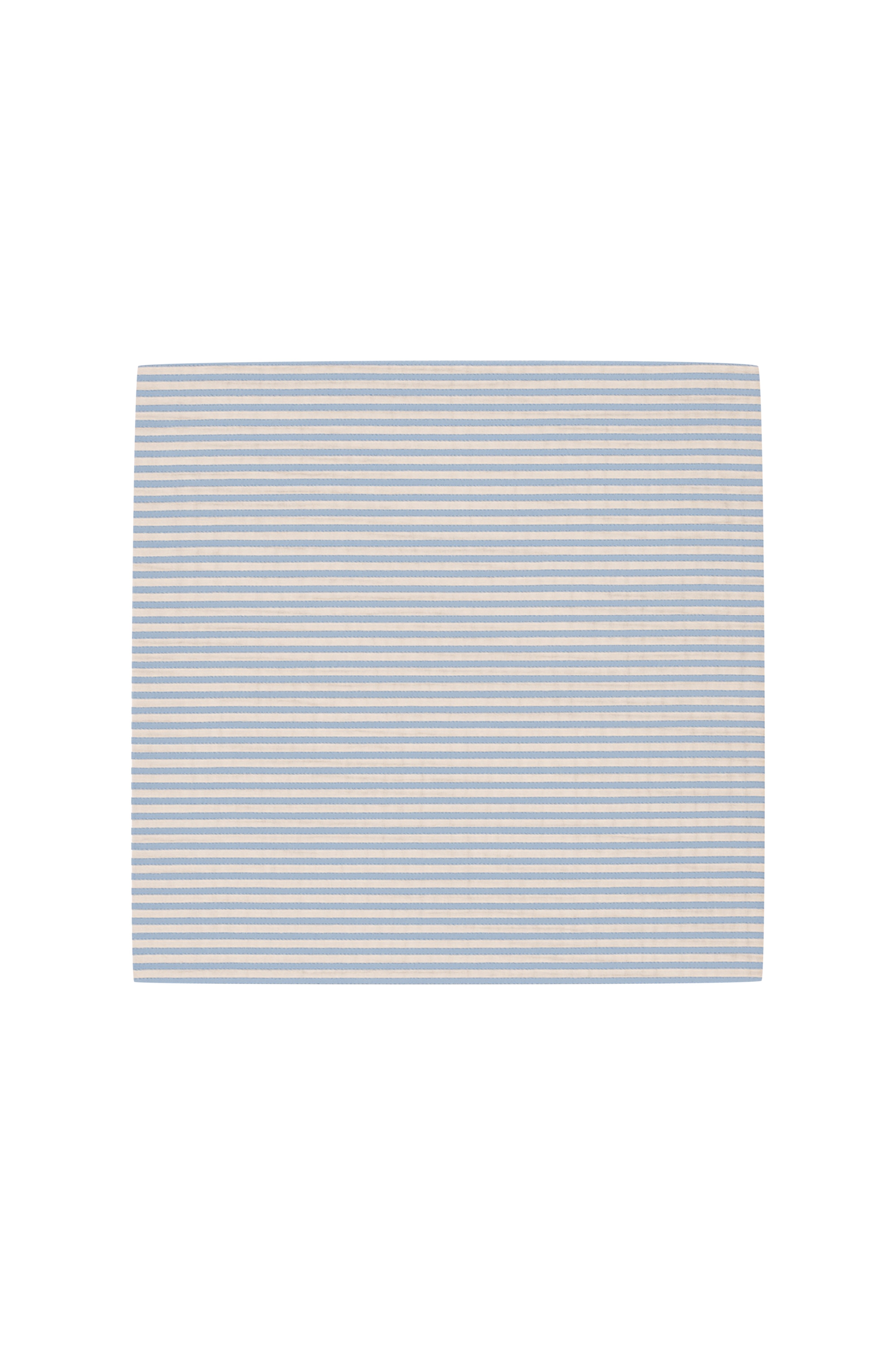 Large Muslin Cloth 'Blue Stripes'