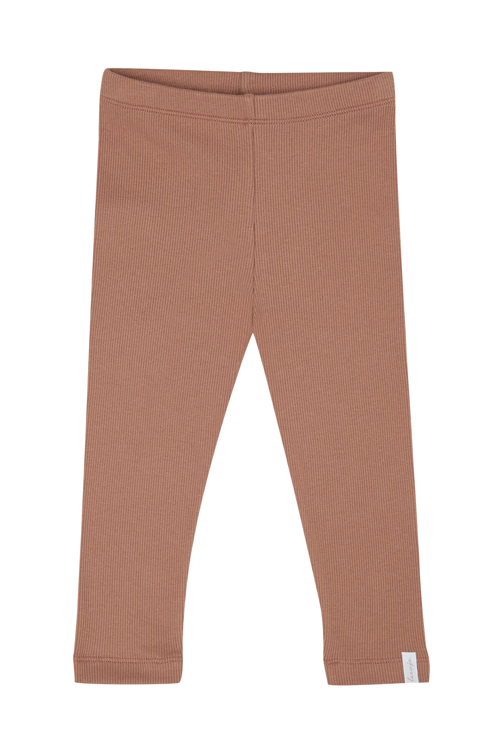 Organic Cotton Leggings in 'Pecan'