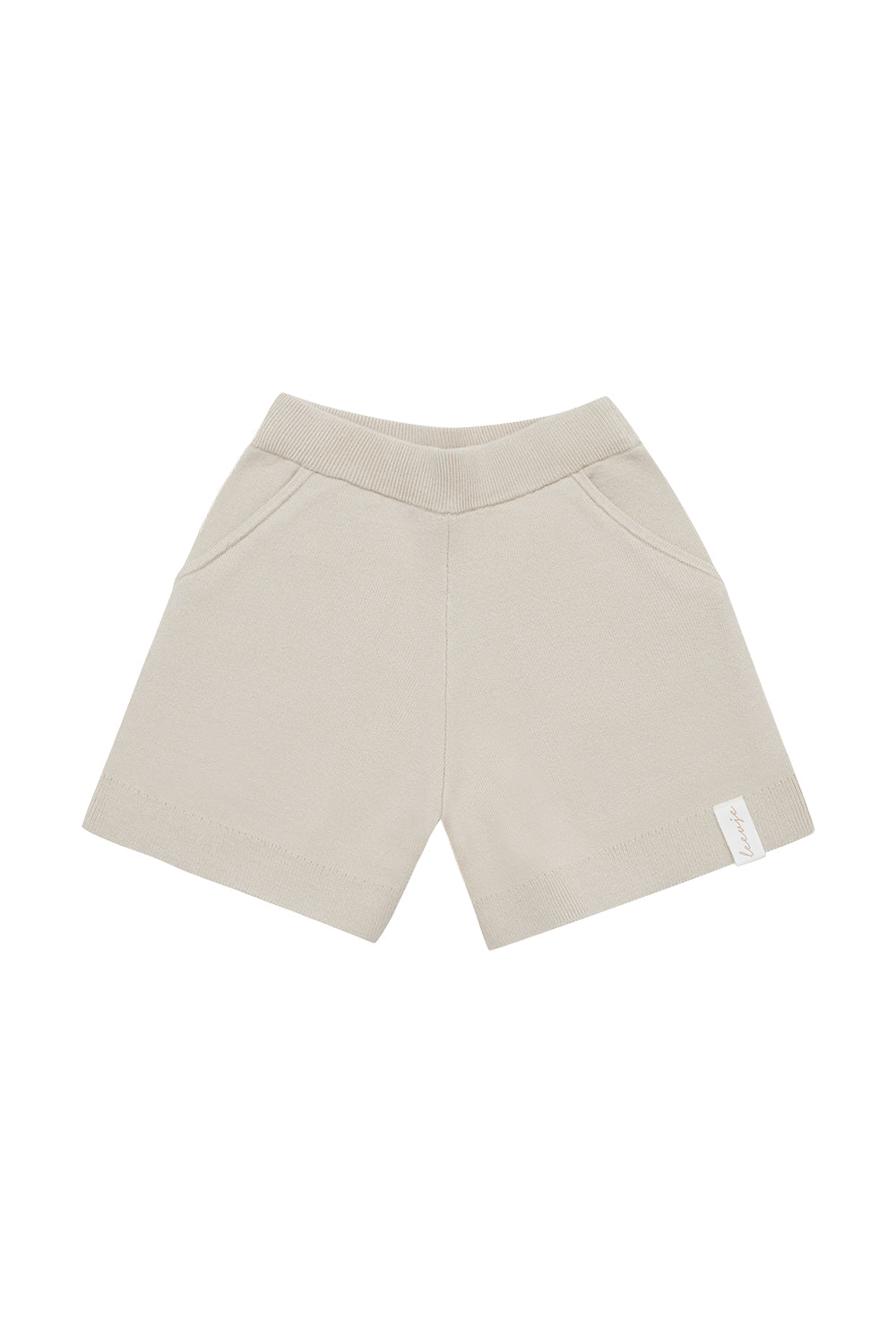 Unisex Knitted Shorts 'Cappucino'