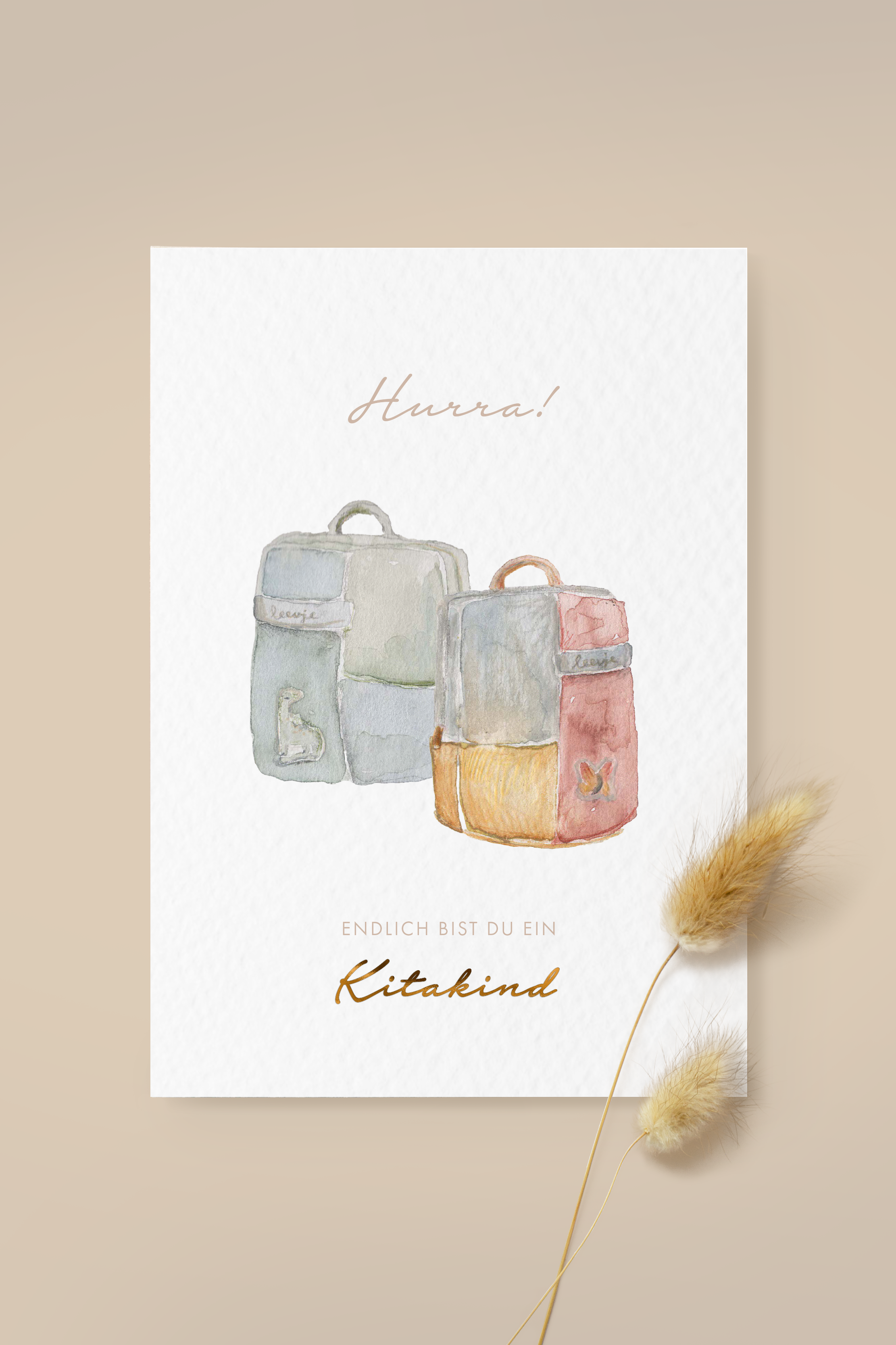 Postkarte Kitakind