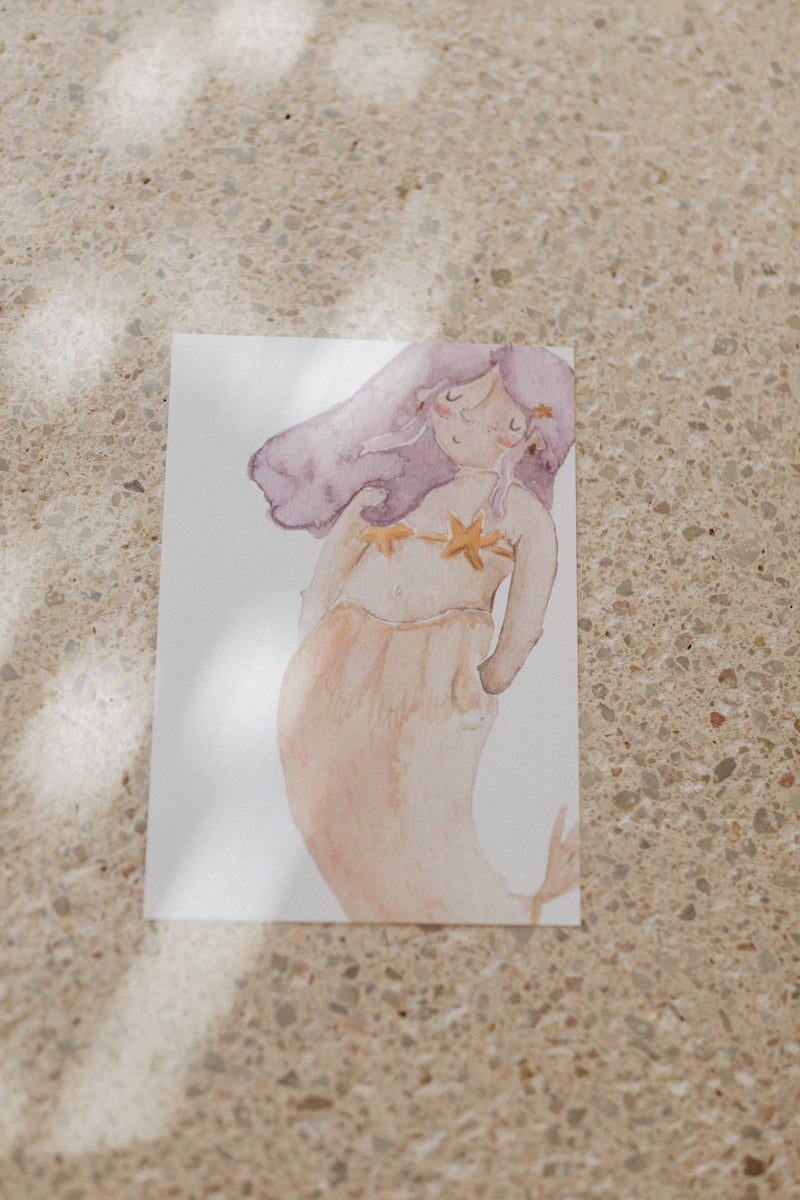 Postkarte Mermaid