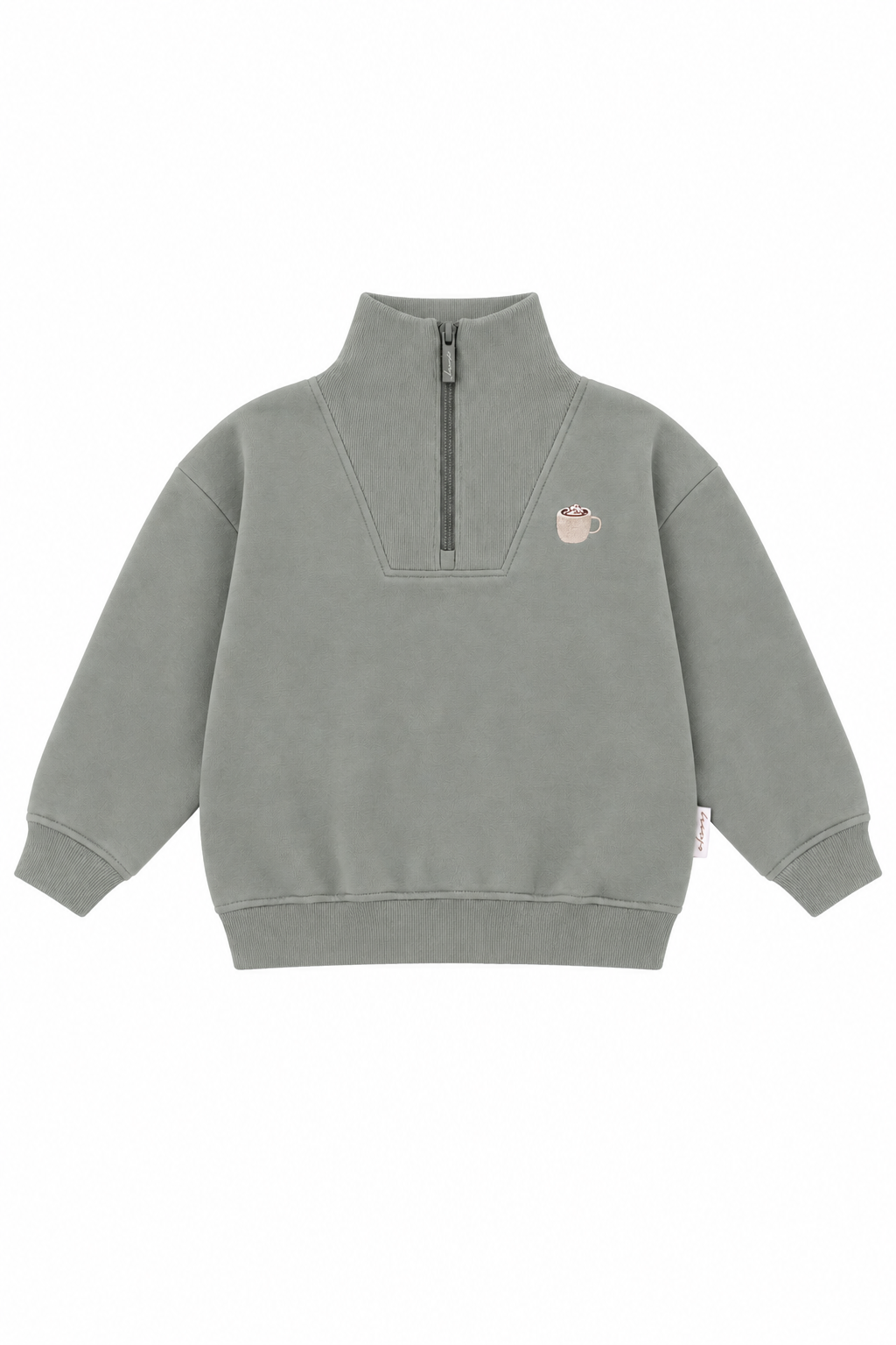 Troyer Half-Zip Sweater 'Cocoa'