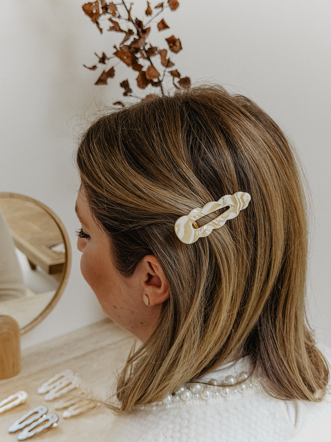 Barrettes Signature | Popcorn (Paar)