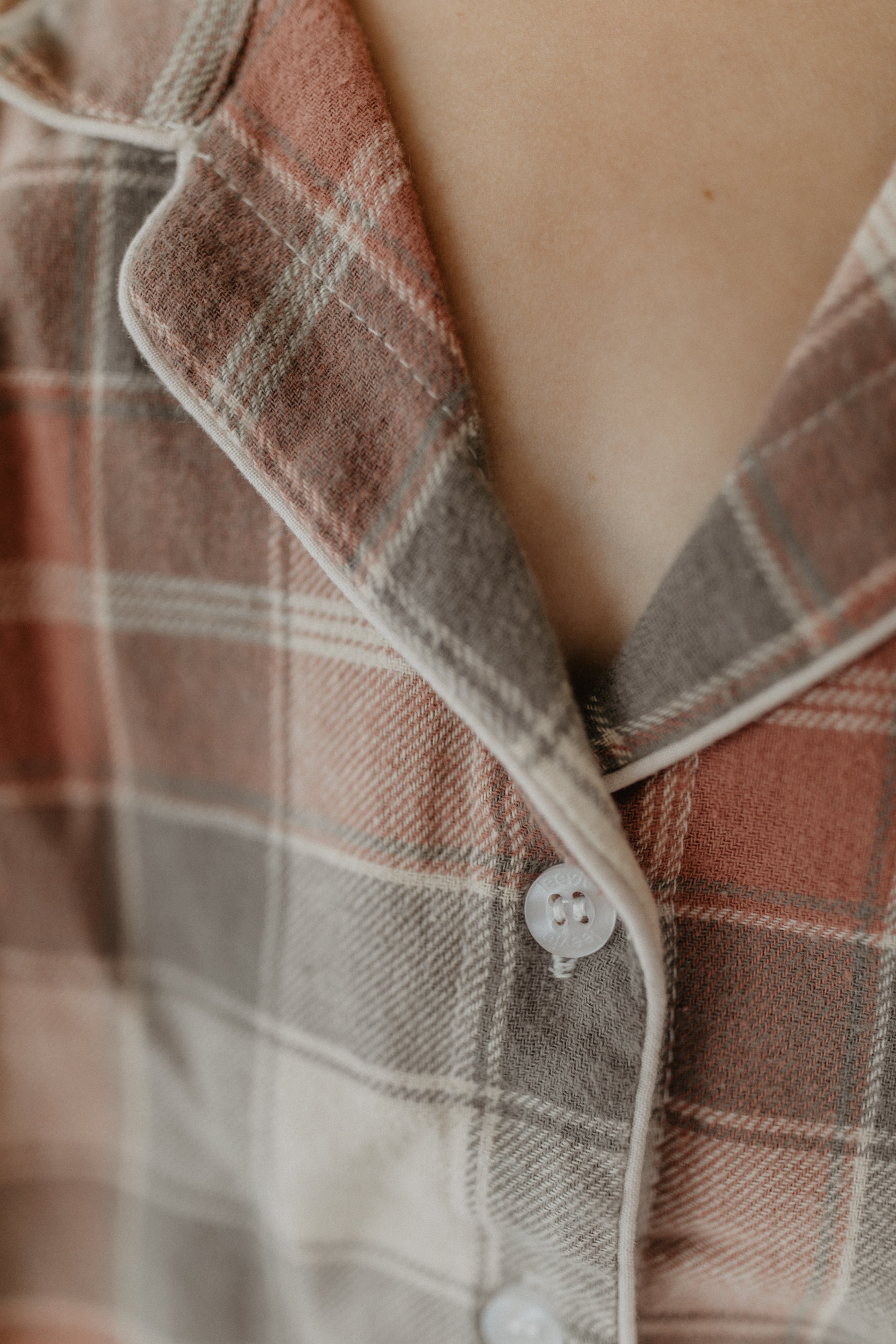 Pyjama Set 'red & green' aus Flanell