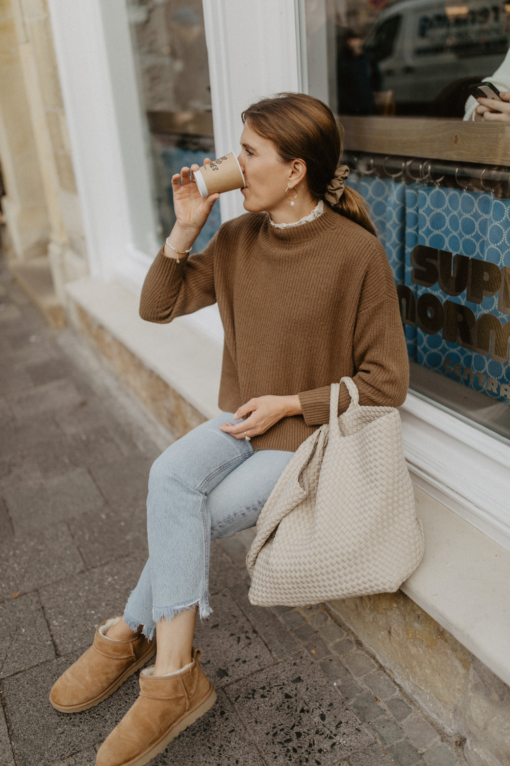 Feinstrickpullover 'Dark Brown'