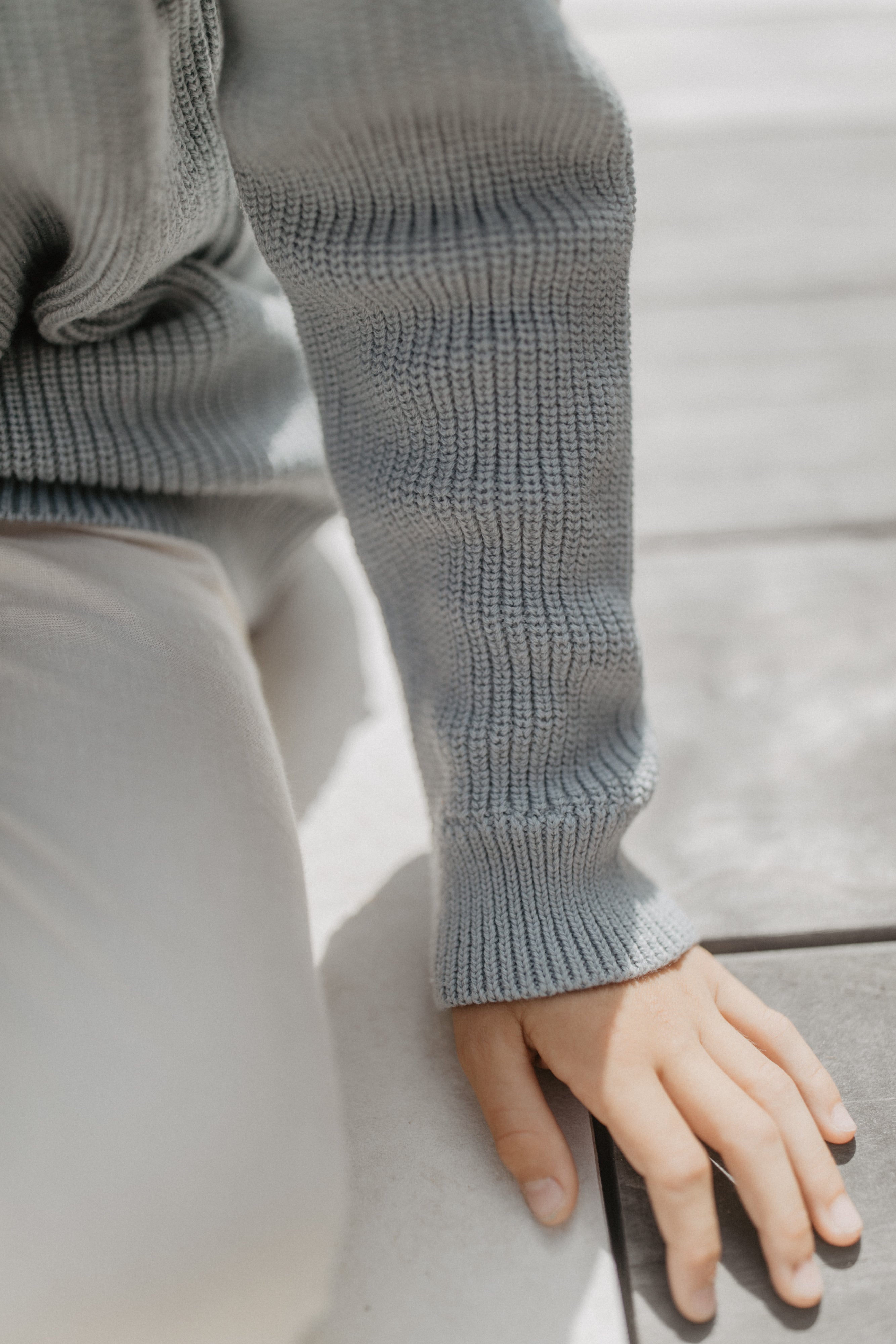 Chunky Knit Jumper 'Crocodile'