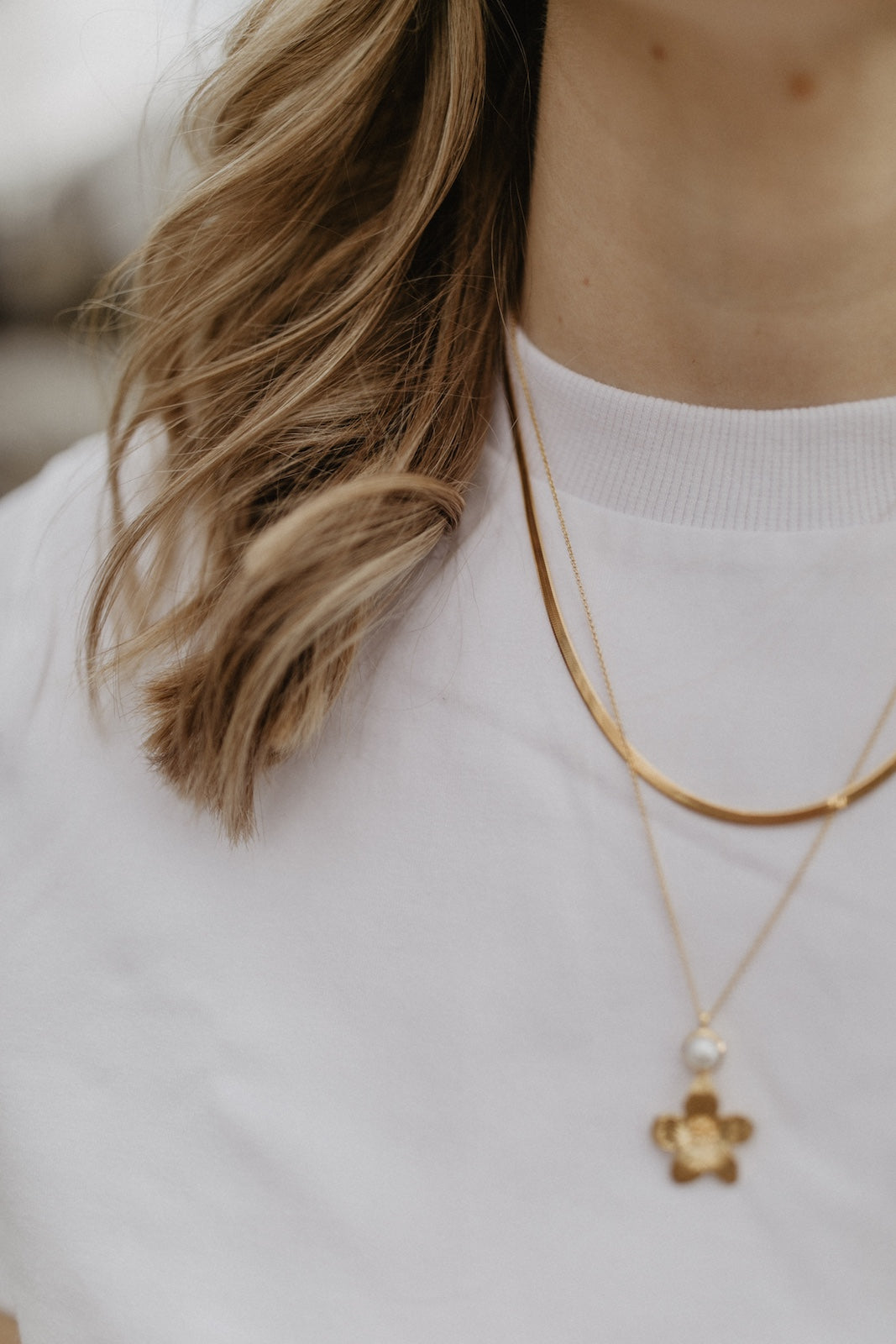 leevje by AM Basic Shirt 'Liv' White