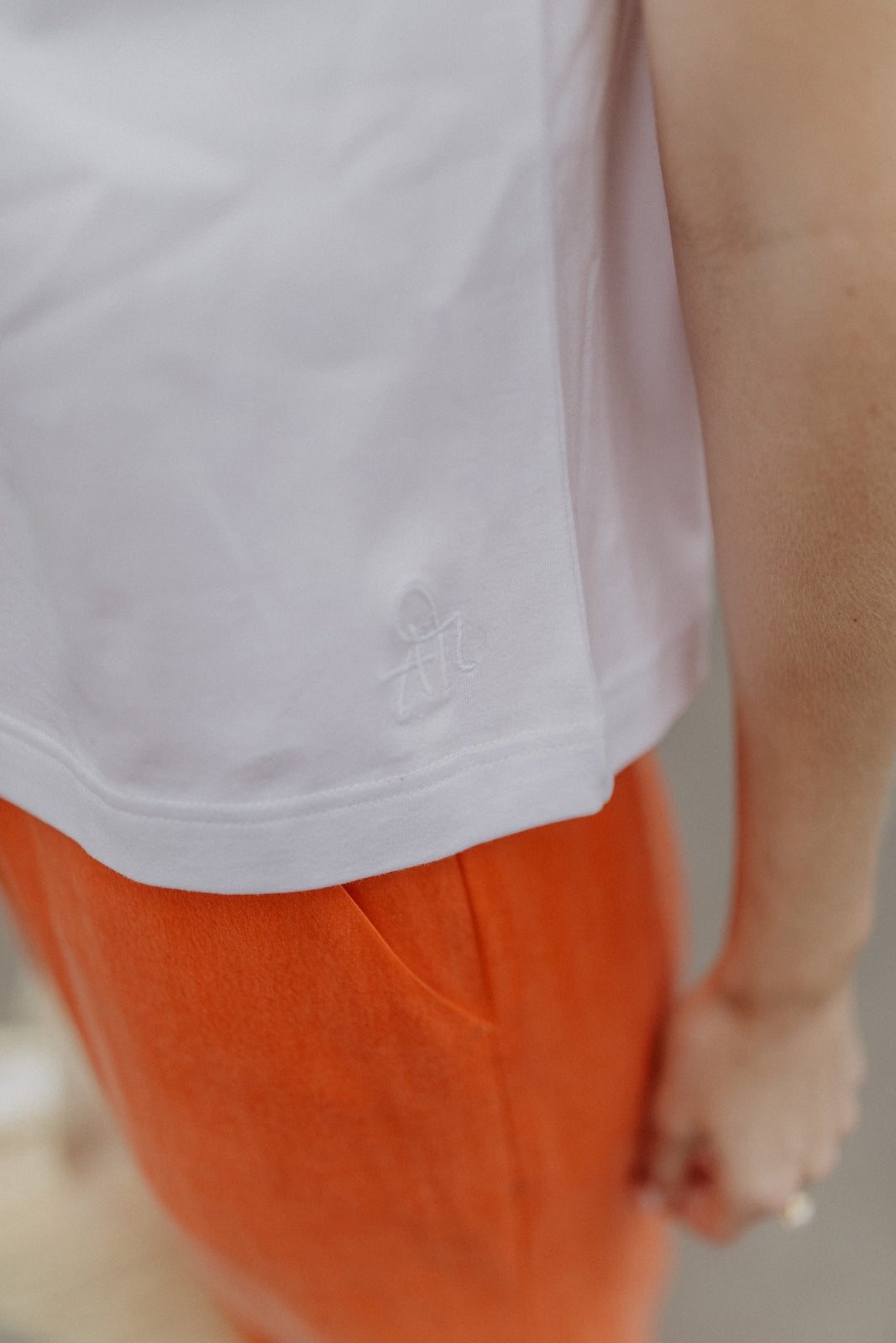 leevje by AM Basic Shirt 'Liv' White