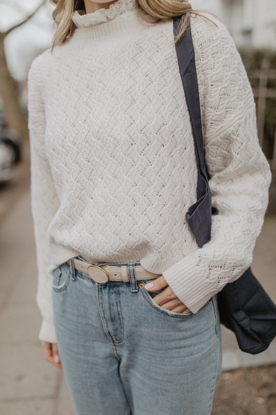leevje by AM Strickpullover 'Gabrielle'