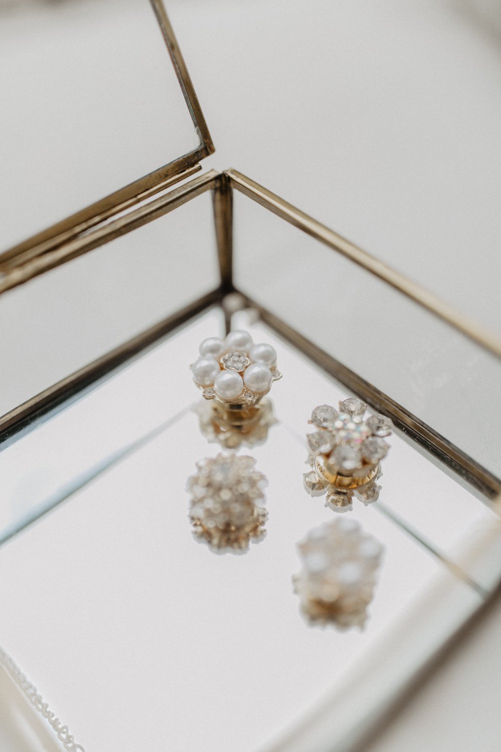 Knopf Cover 'Pearl Bloom'