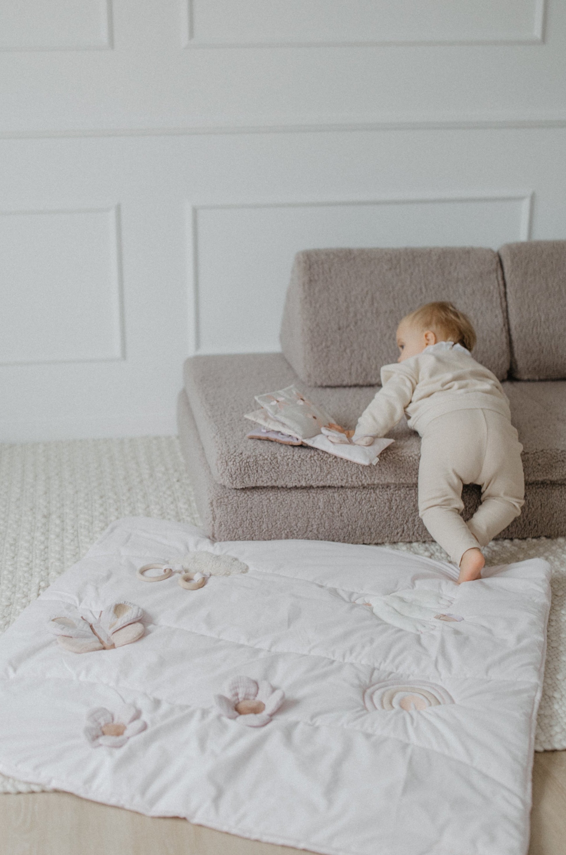 Leggings 'cappuccino' aus Bio-Baumwolle