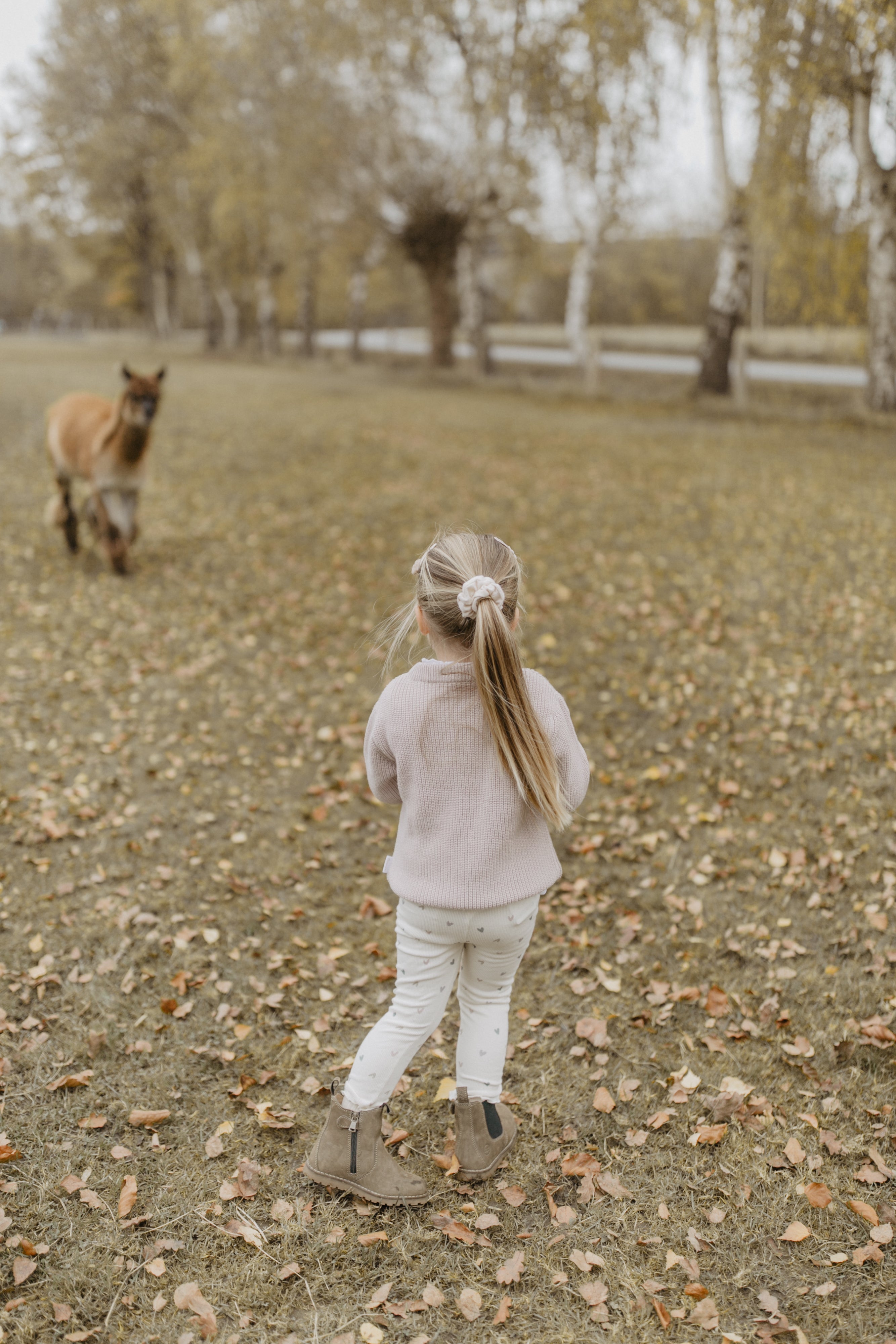 Scrunchies aus Flanell für Kinder