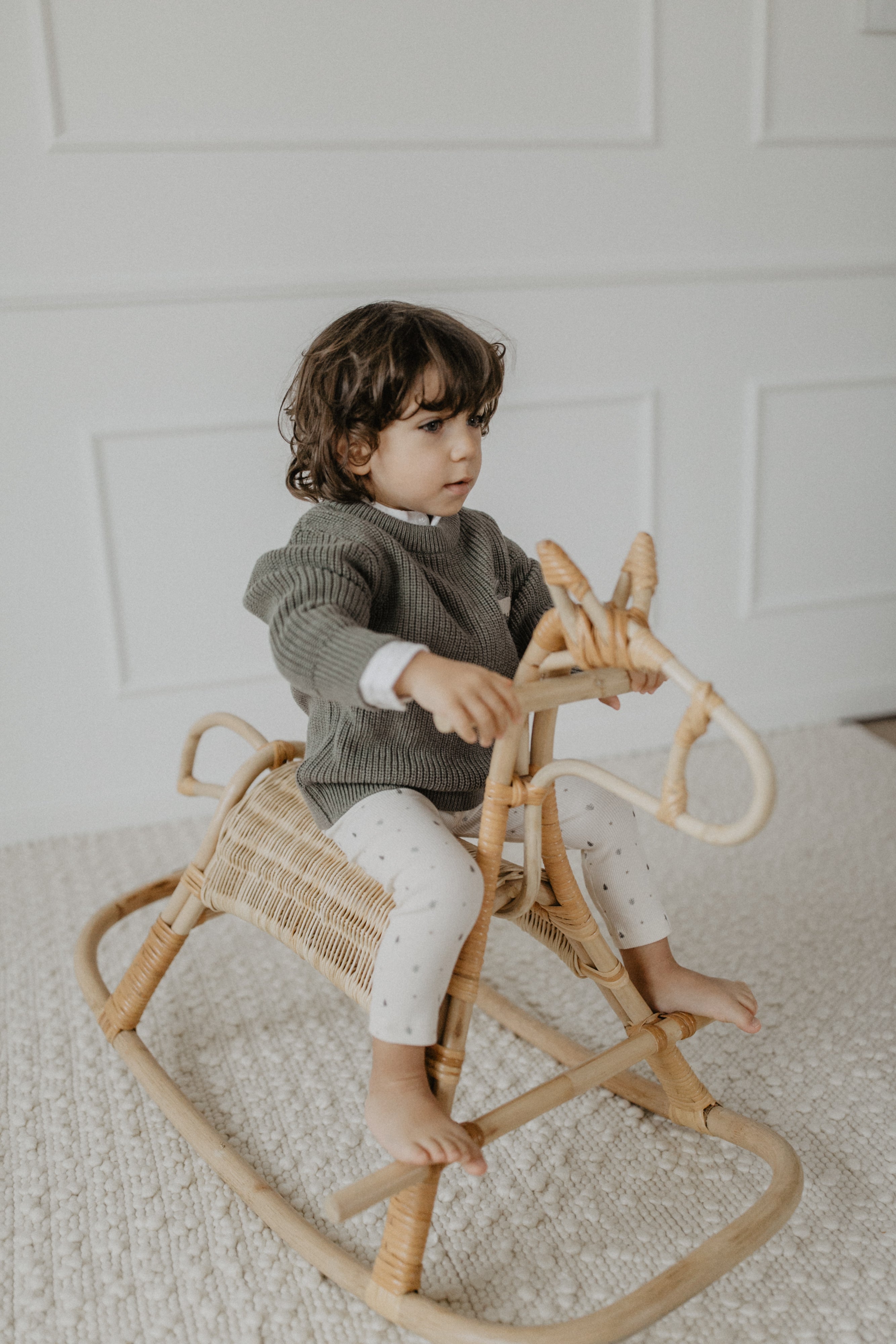 Leggings 'little trees' aus Bio-Baumwolle
