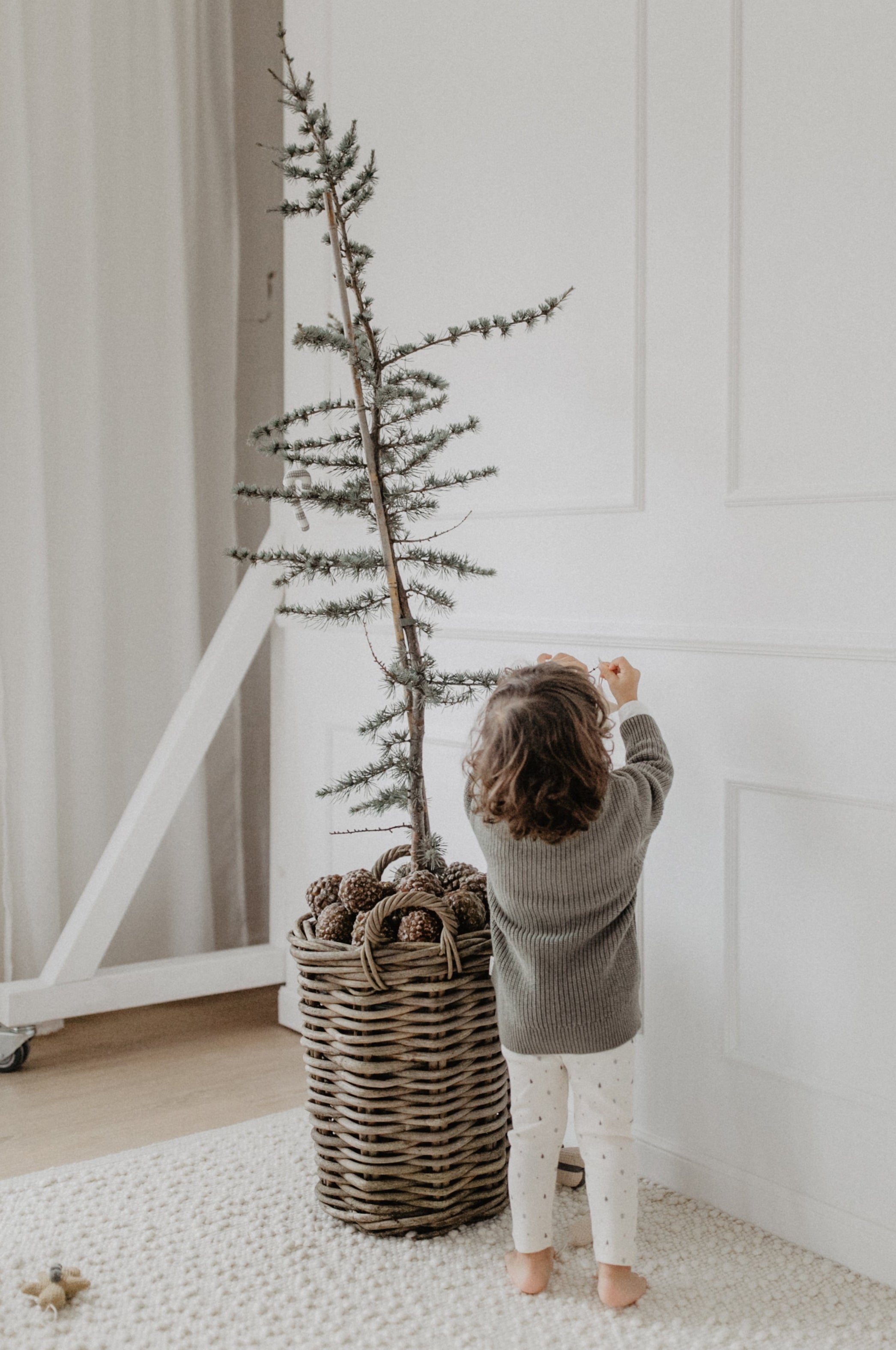 Leggings 'little trees' aus Bio-Baumwolle