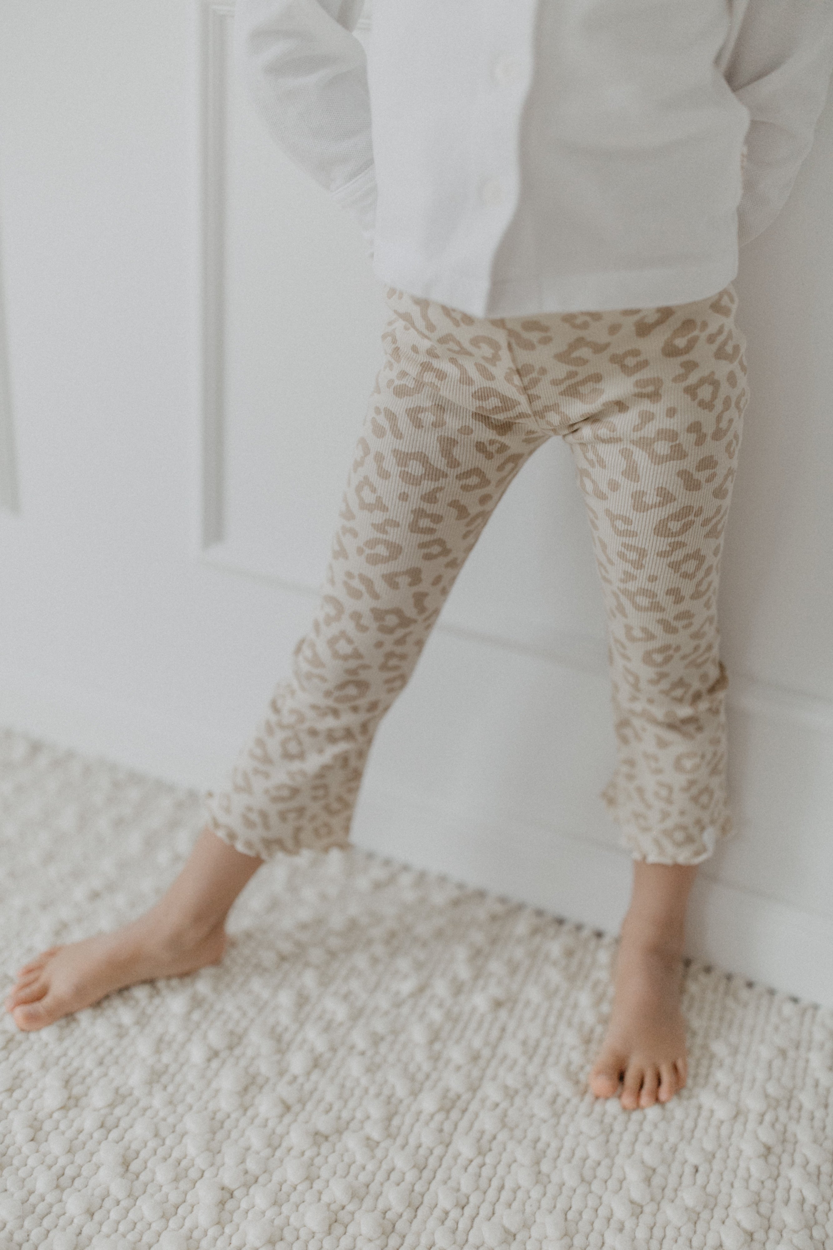 Schlag-Leggings 'leo' mit Schleife aus Bio-Baumwollte